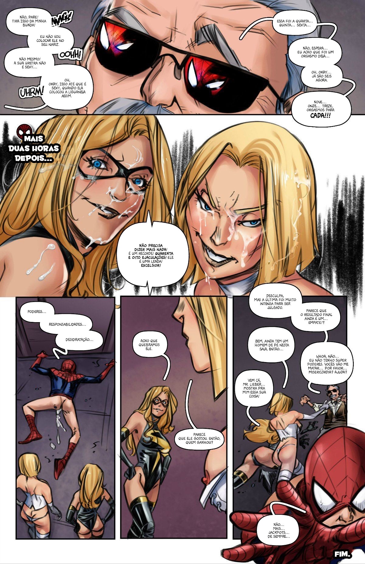AvX: Danvers vs Frost Hentai pt-br 10