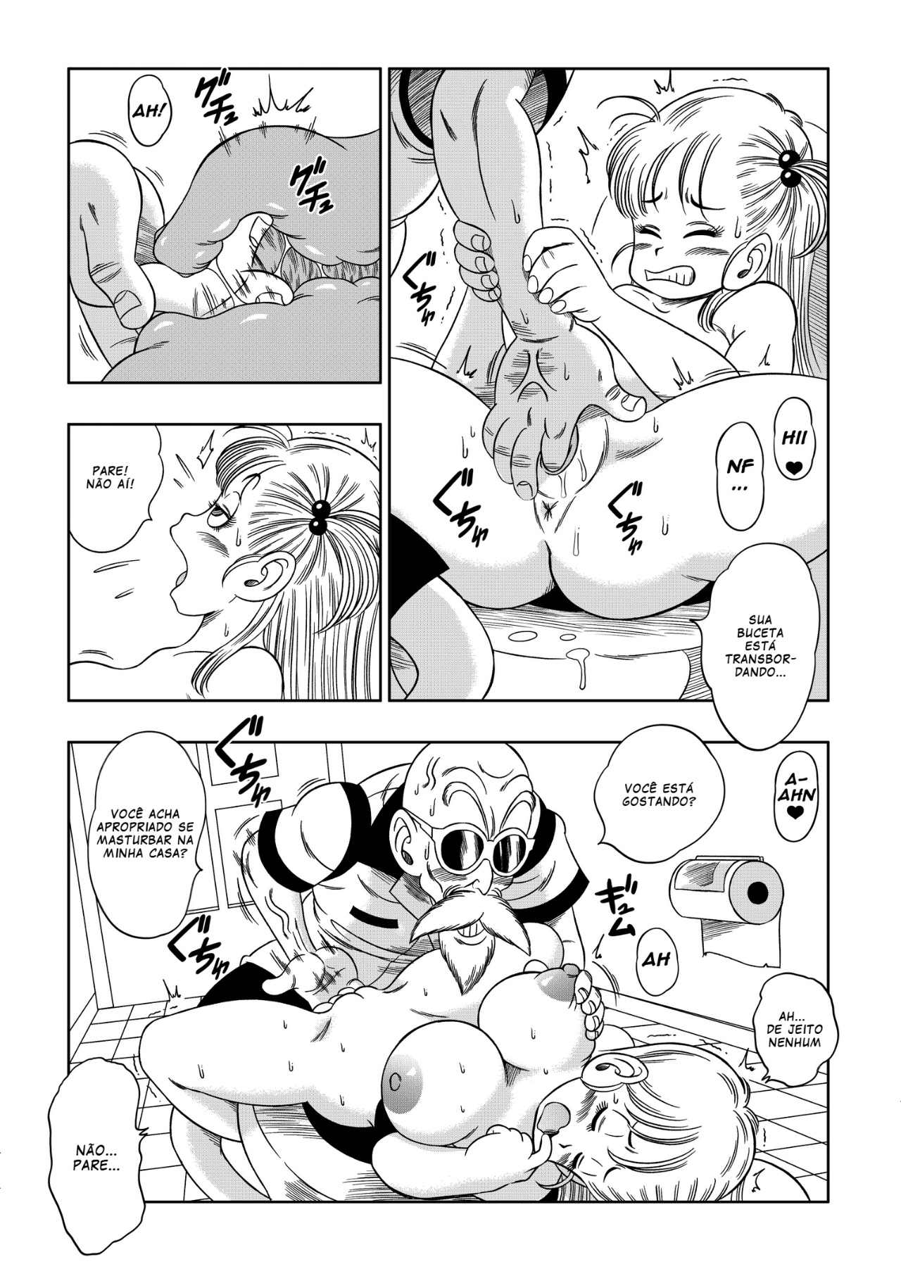 Dagon Ball: Kame Toilet Hentai pt-br 12