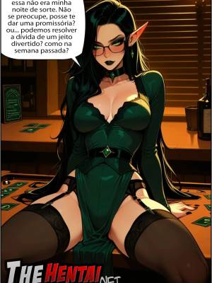 Elf Girl Needs To Fuck Her Way Out Of a Gambling Debt