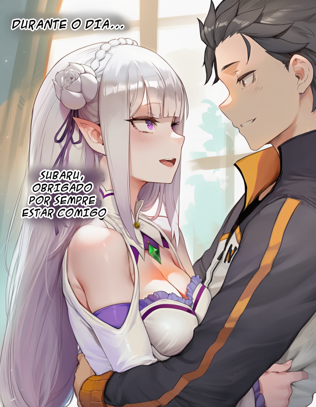 Emilia's First Time NTR Hentai pt-br 22