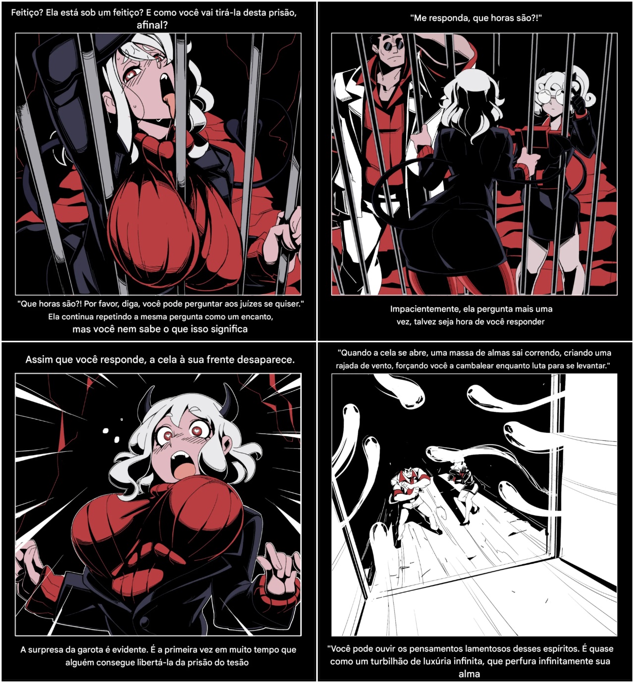 Helltaker Fanart Madness Hentai pt-br 08