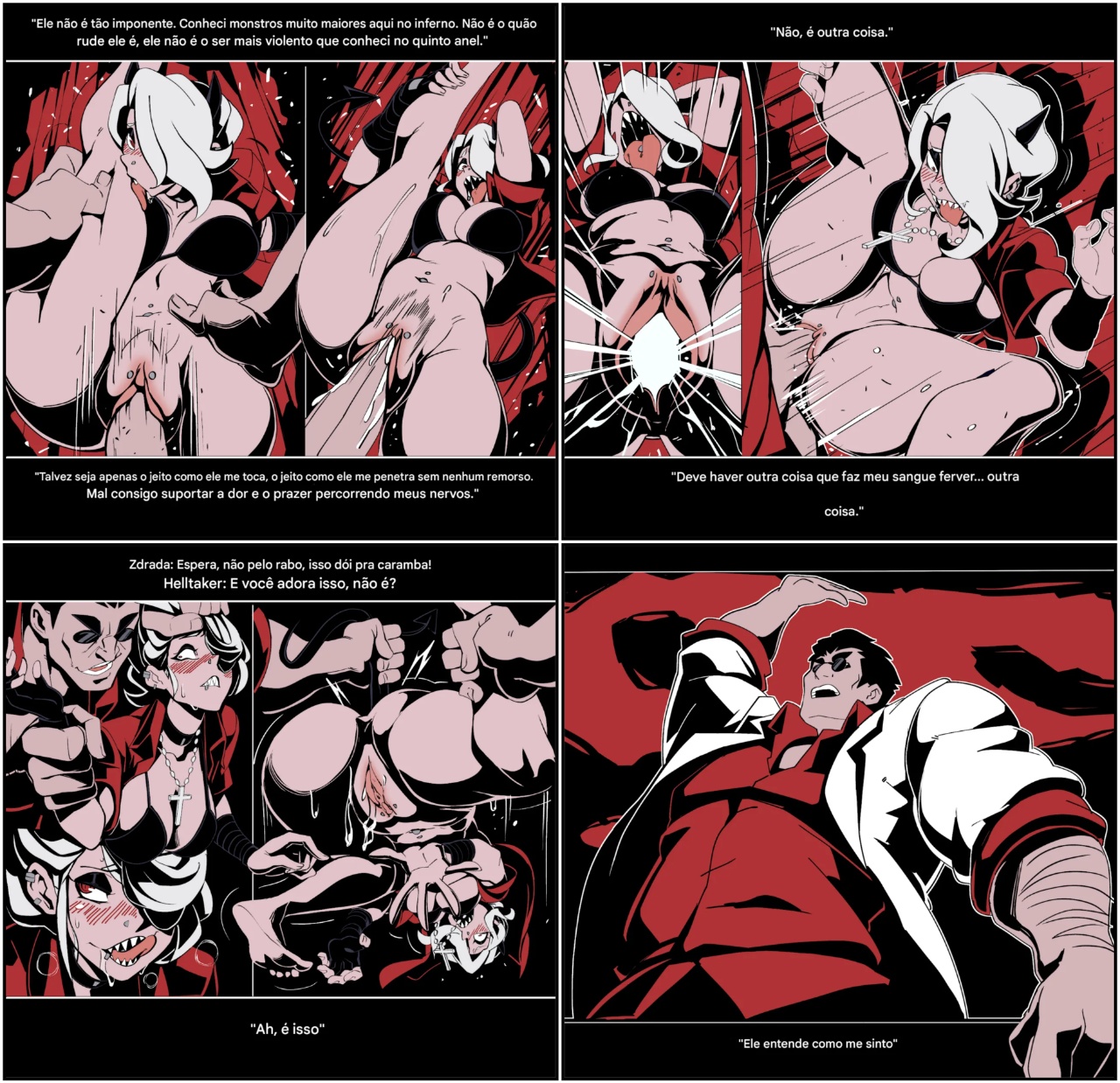 Helltaker Fanart Madness Hentai pt-br 31