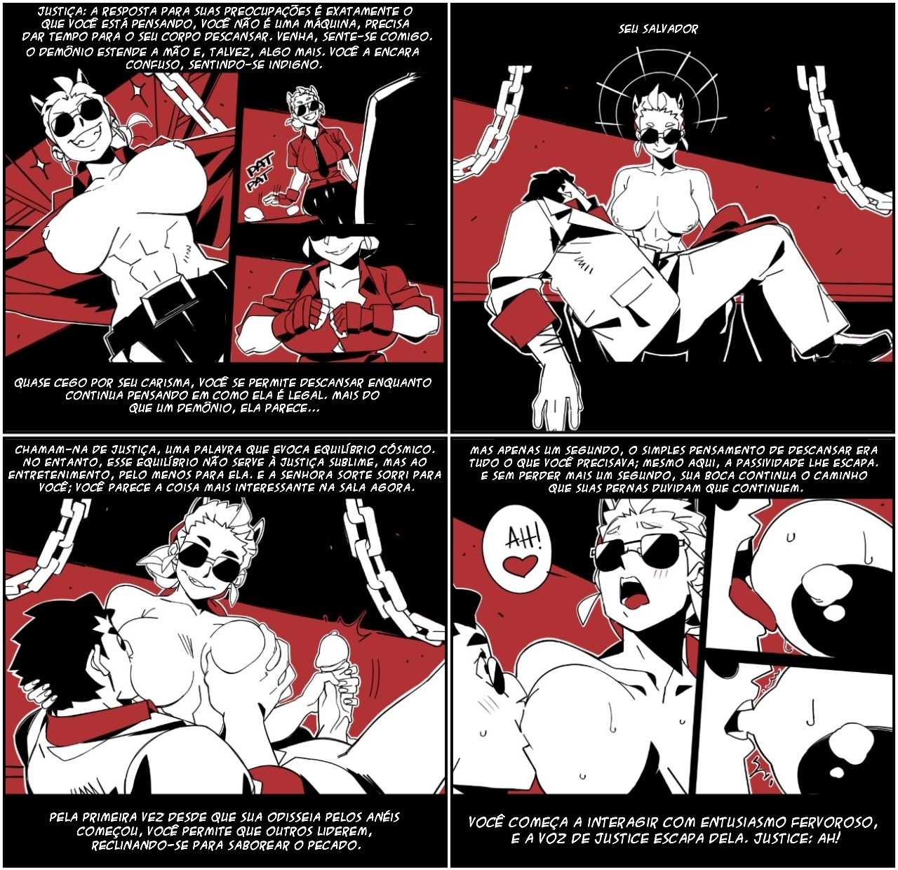 Helltaker Fanart Madness Hentai pt-br 47