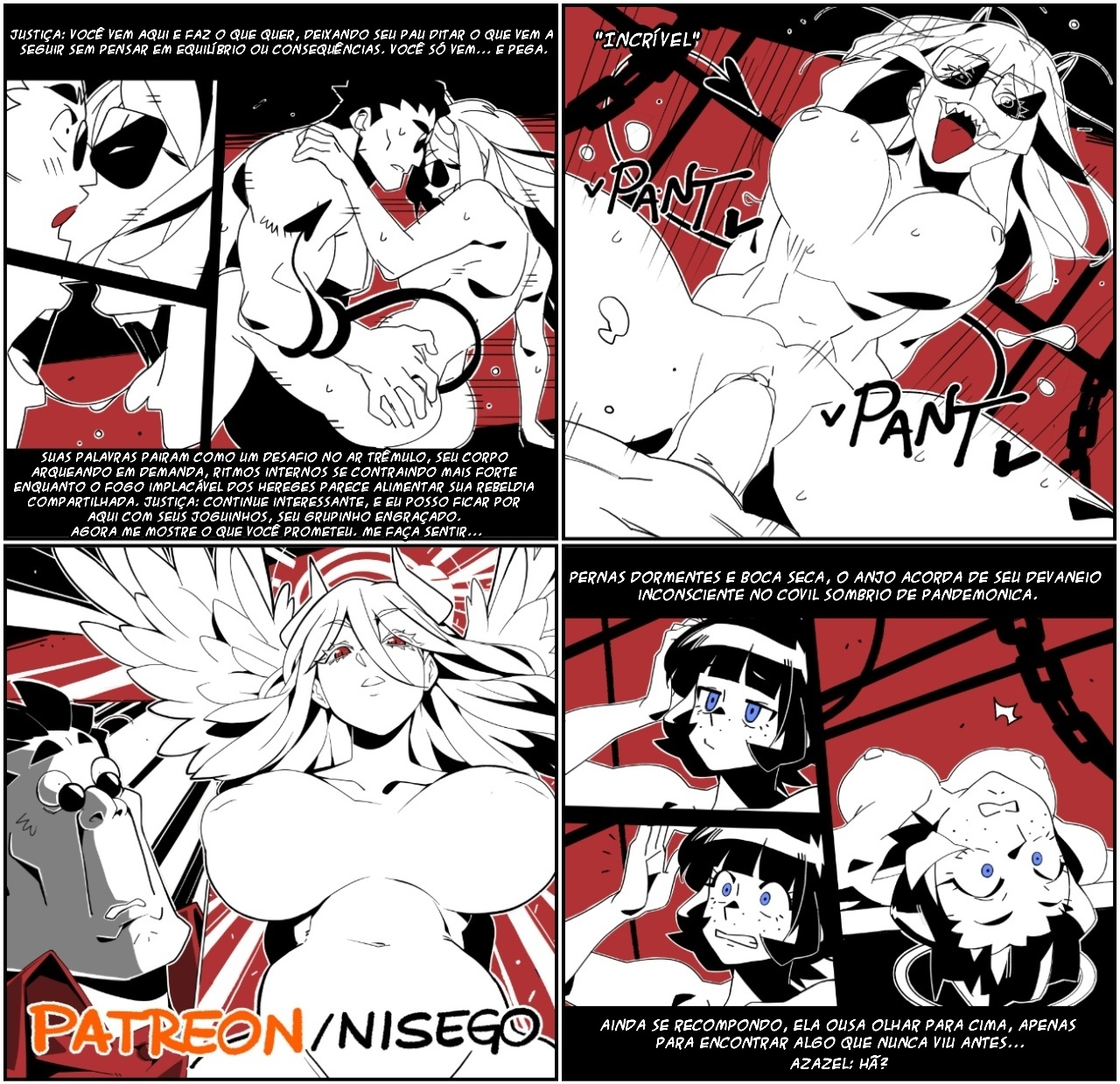 Helltaker Fanart Madness Hentai pt-br 55