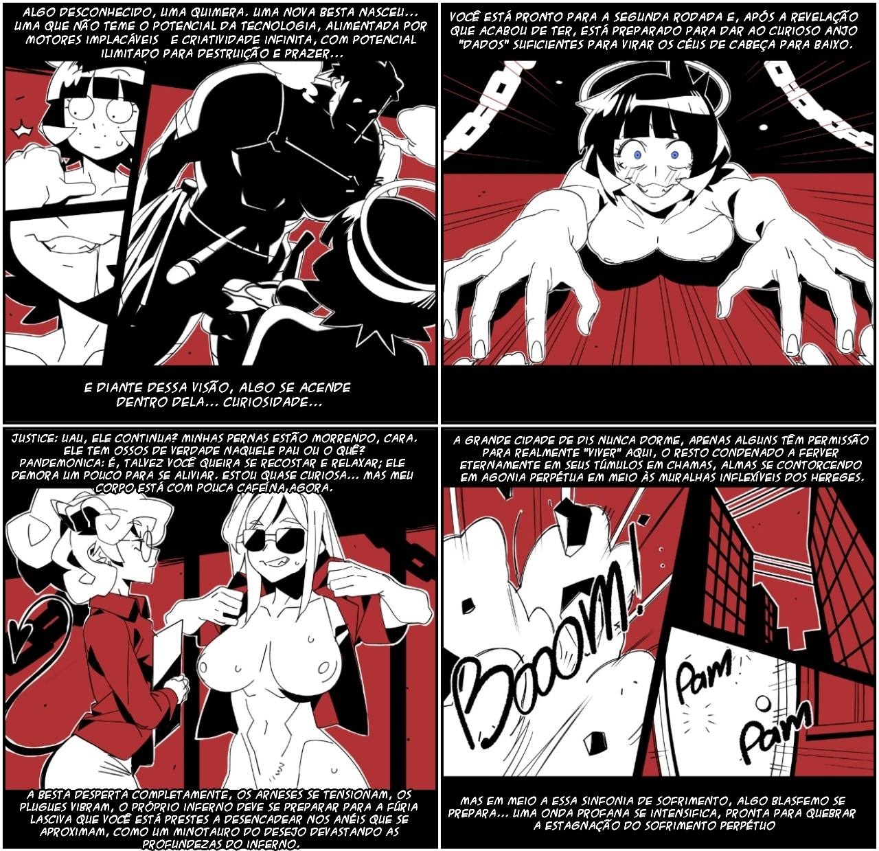 Helltaker Fanart Madness Hentai pt-br 56