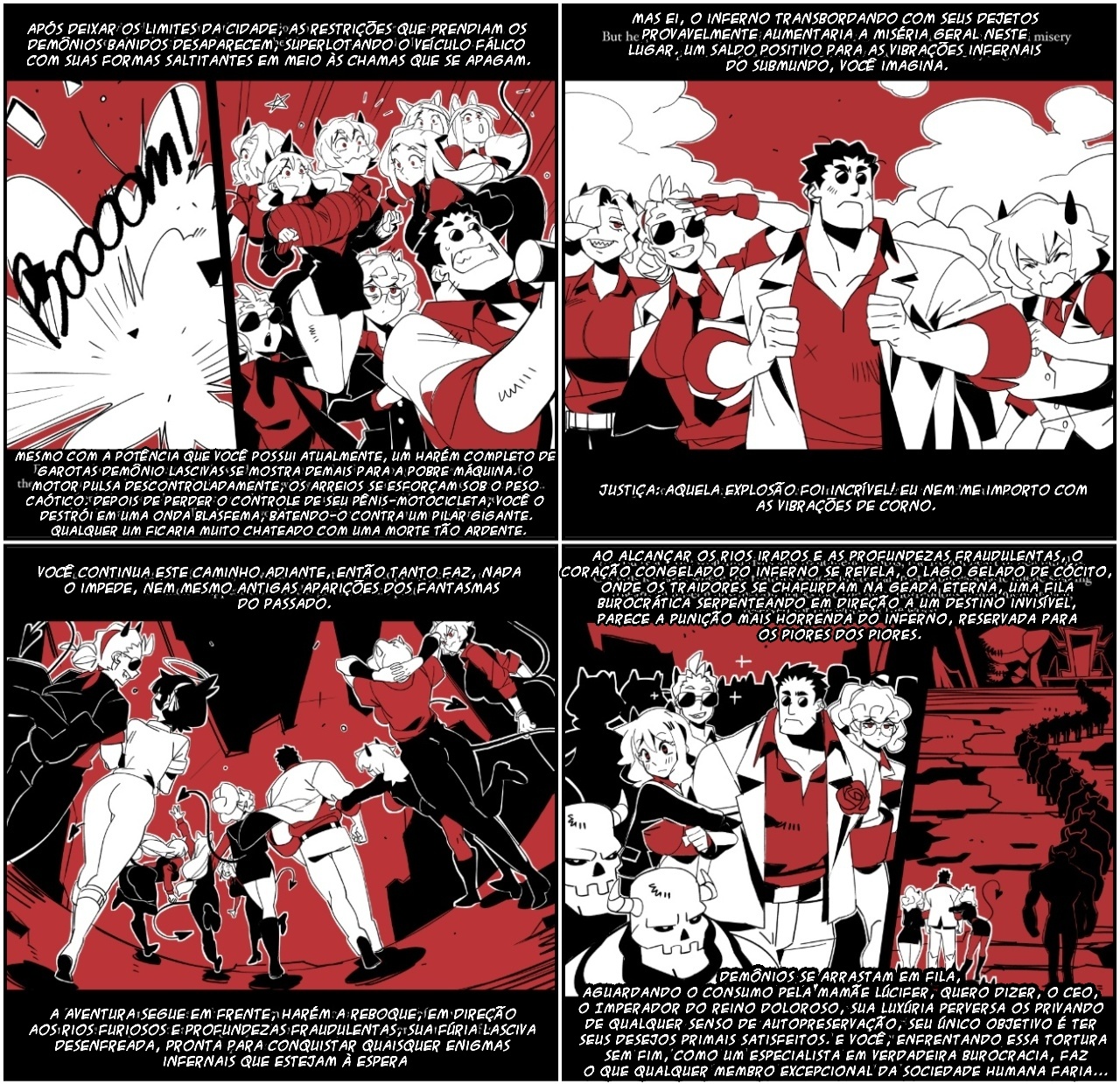 Helltaker Fanart Madness Hentai pt-br 58