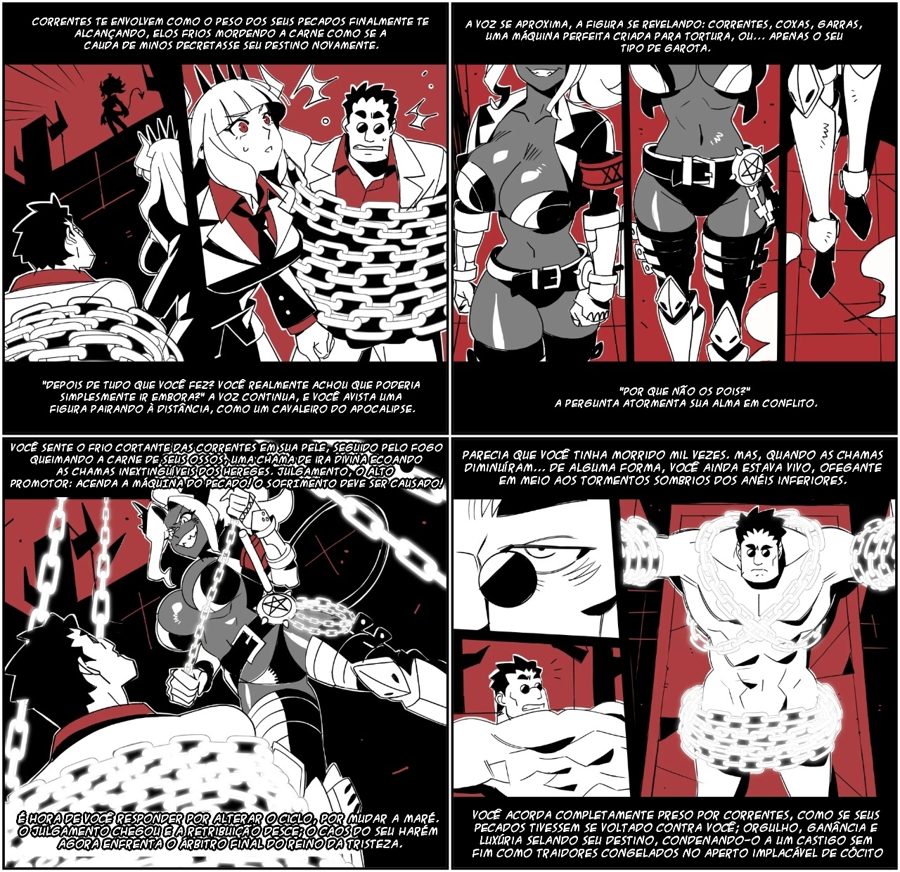 Helltaker Fanart Madness Hentai pt-br 70