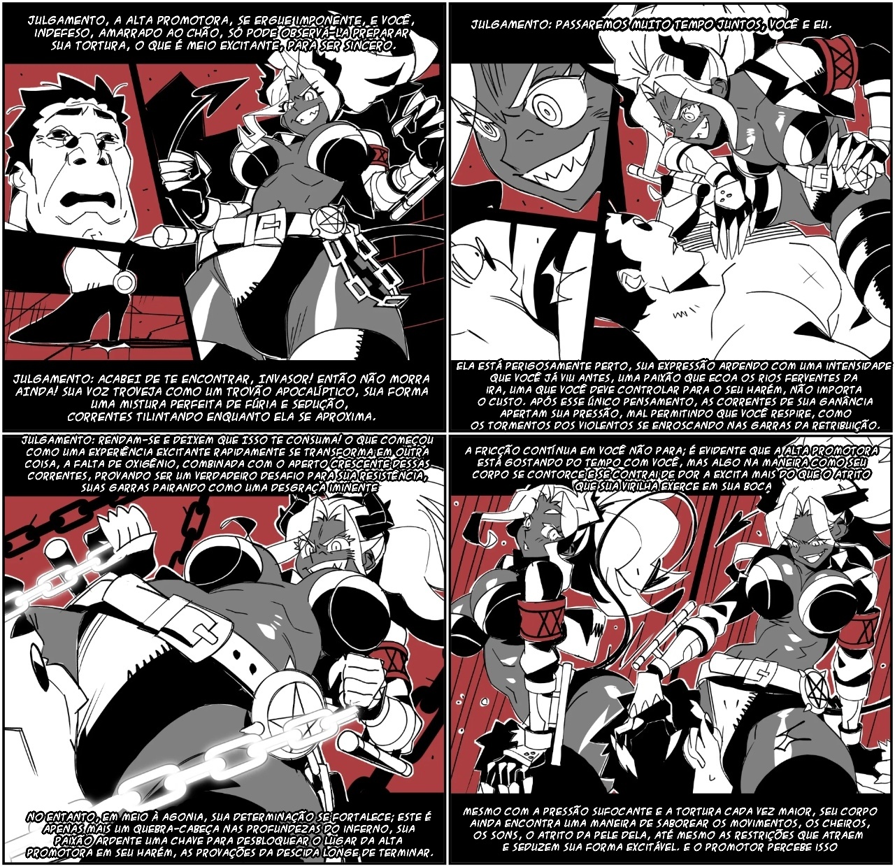 Helltaker Fanart Madness Hentai pt-br 71