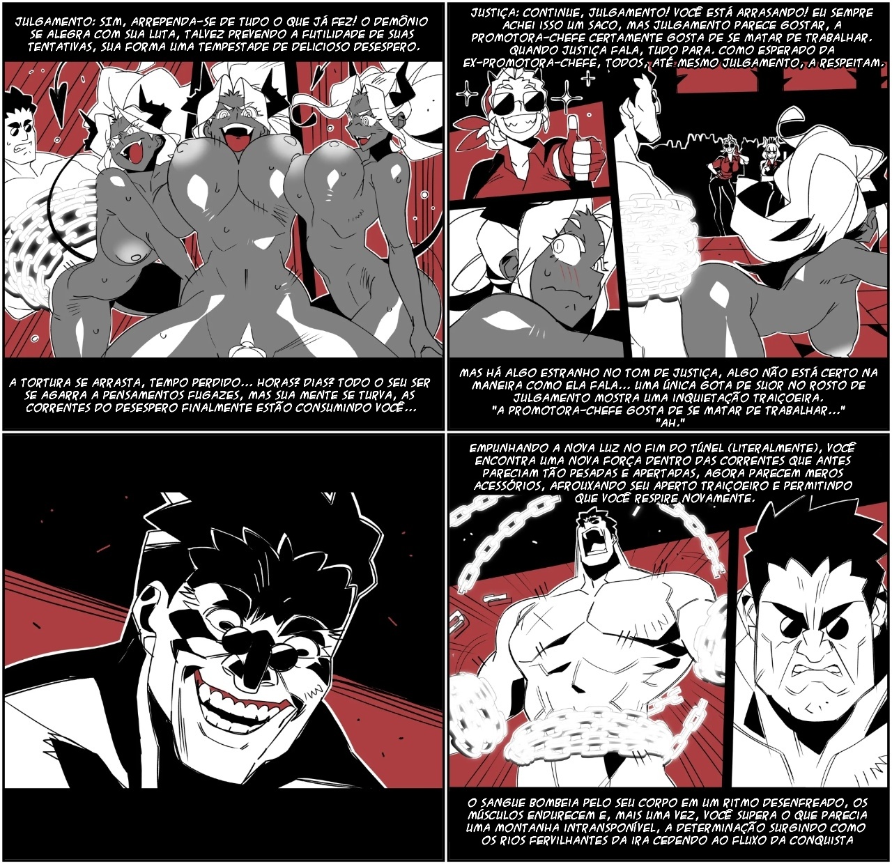 Helltaker Fanart Madness Hentai pt-br 73