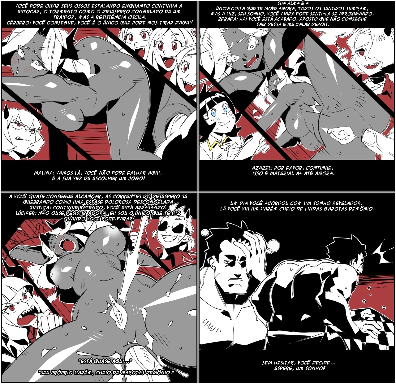 Helltaker Fanart Madness Hentai pt-br 76