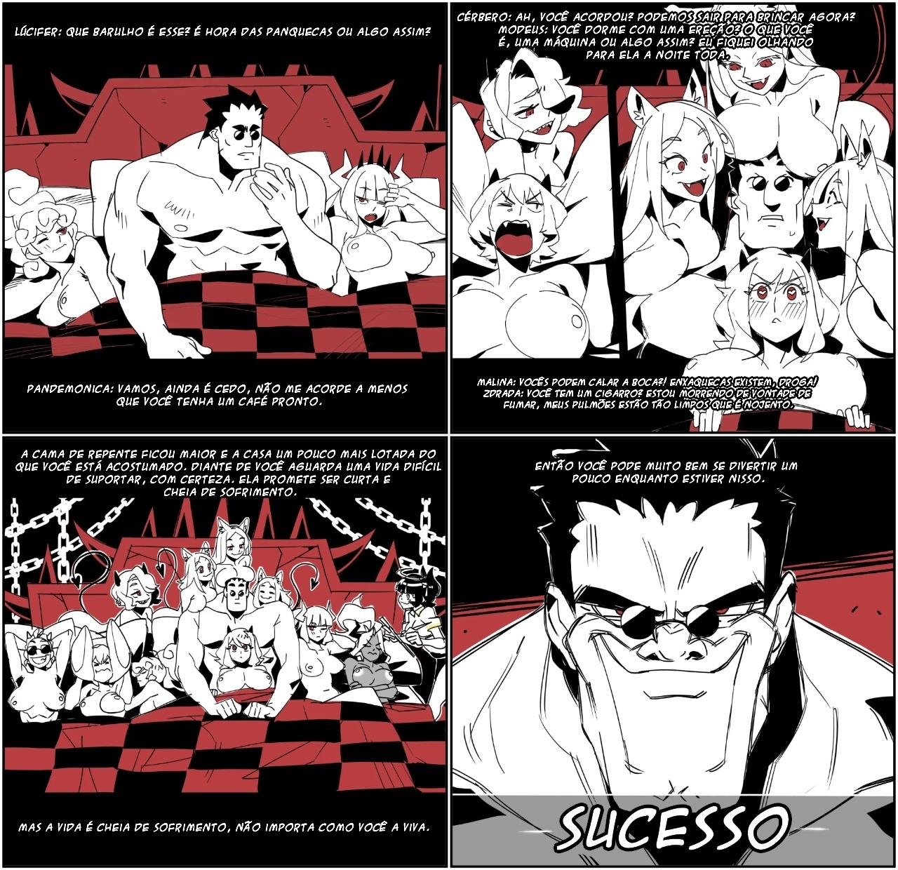 Helltaker Fanart Madness Hentai pt-br 77