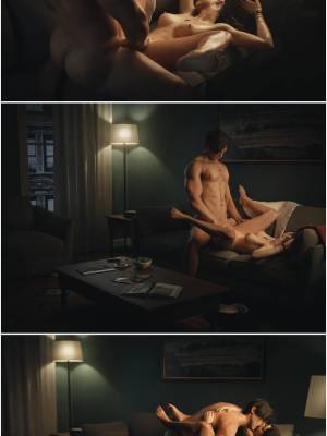 Her Dress: Claire Redfield x Leon S. Kennedy Hentai pt-br 23