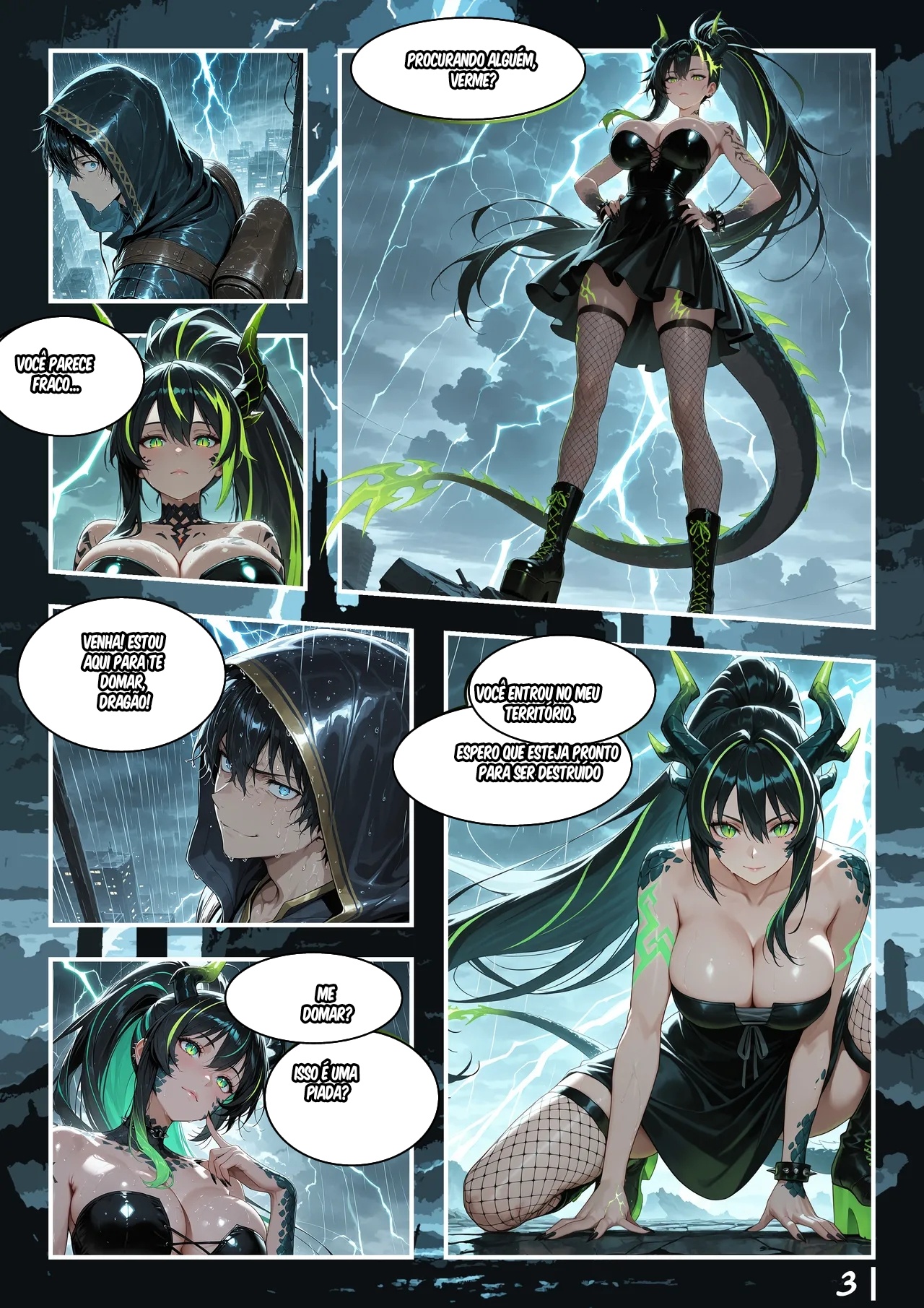 How NOT To Tame Your Dragon! Hentai pt-br 04