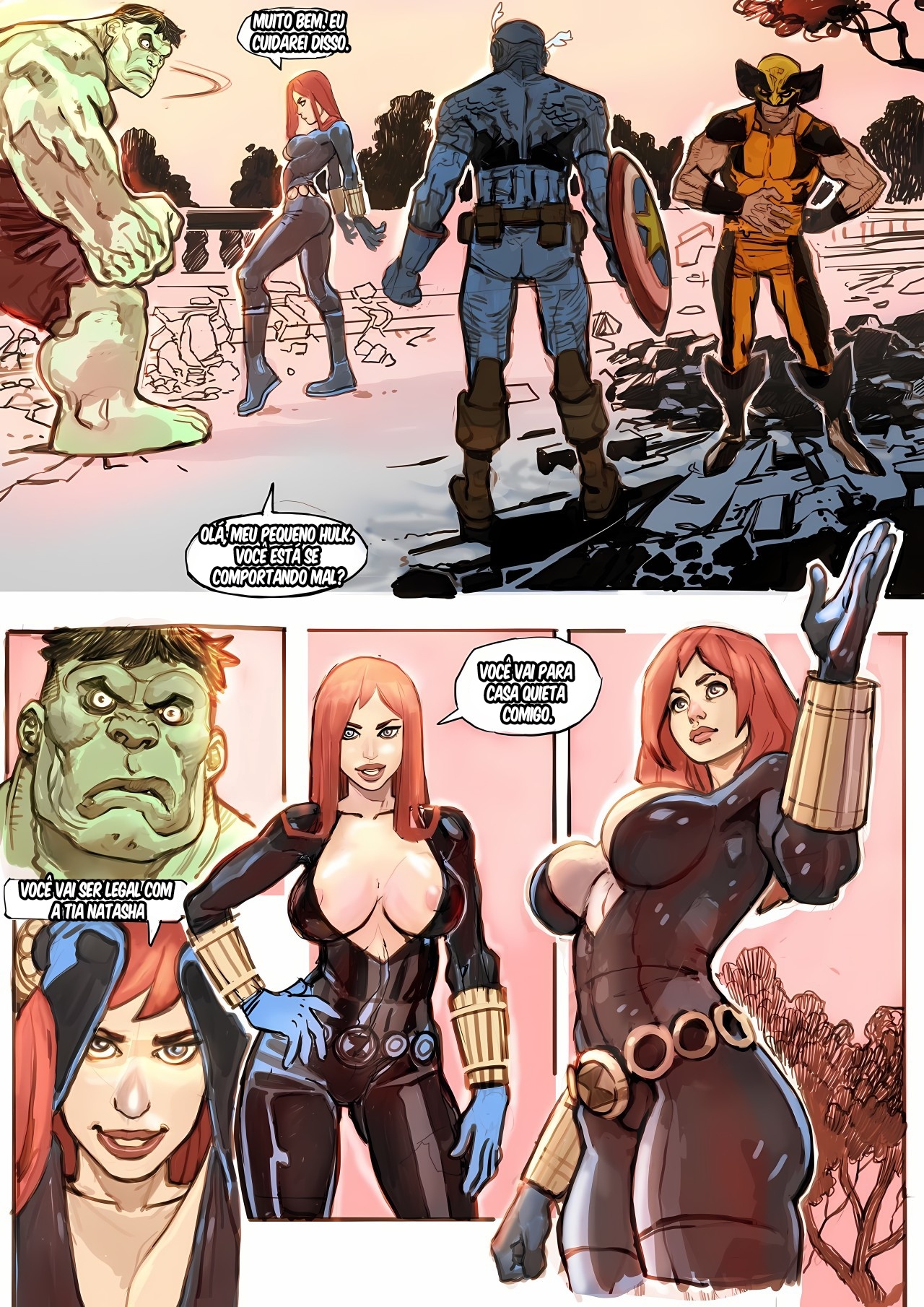 JJFrenchie: Marvel Story Hentai pt-br 13