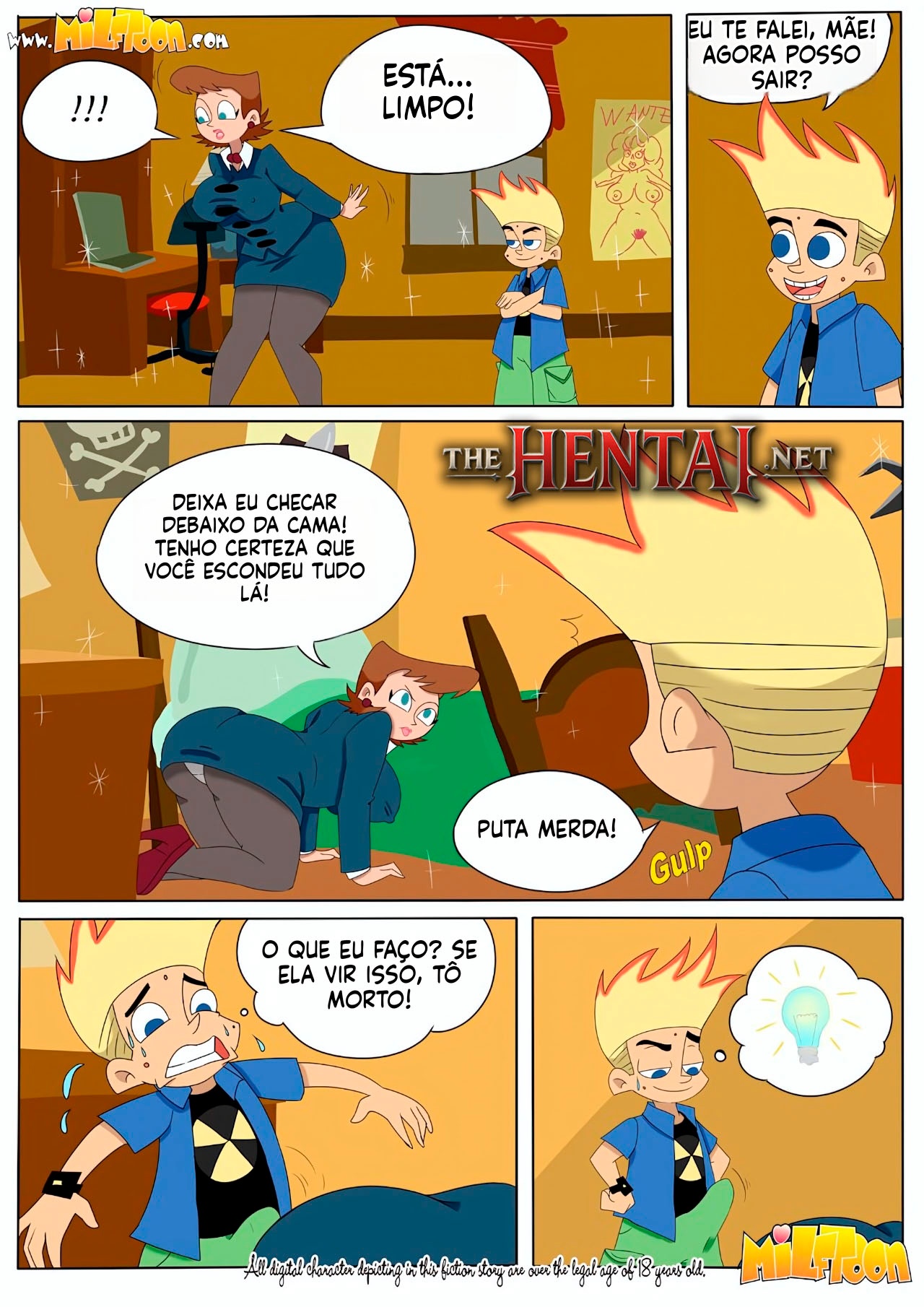 Johnny Exam By MILFToon Hentai pt-br 03