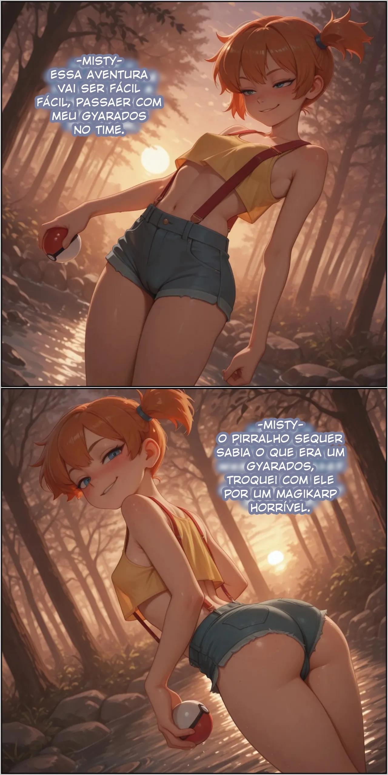 Misty X Snorlax Issue Part 1 Hentai pt-br 02