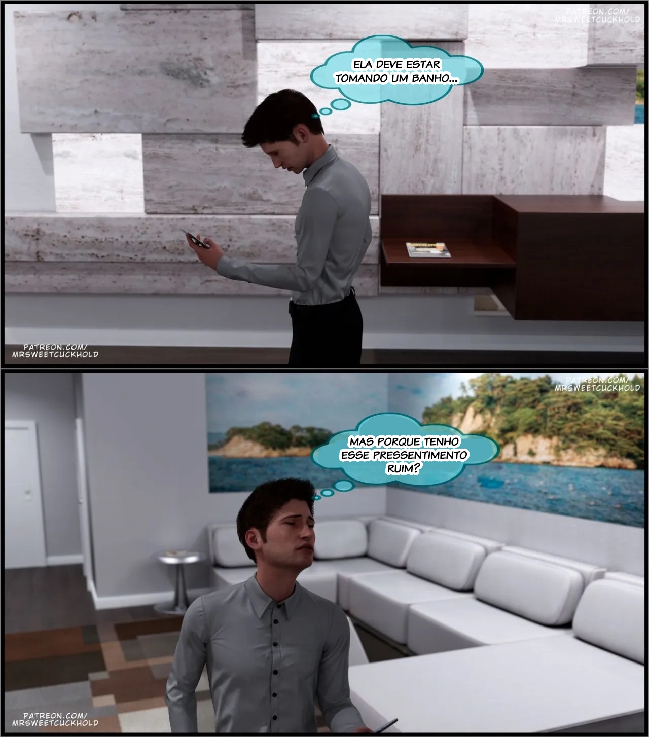 Much Bigger Than My Boyfriend Part 2 Hentai pt-br 63