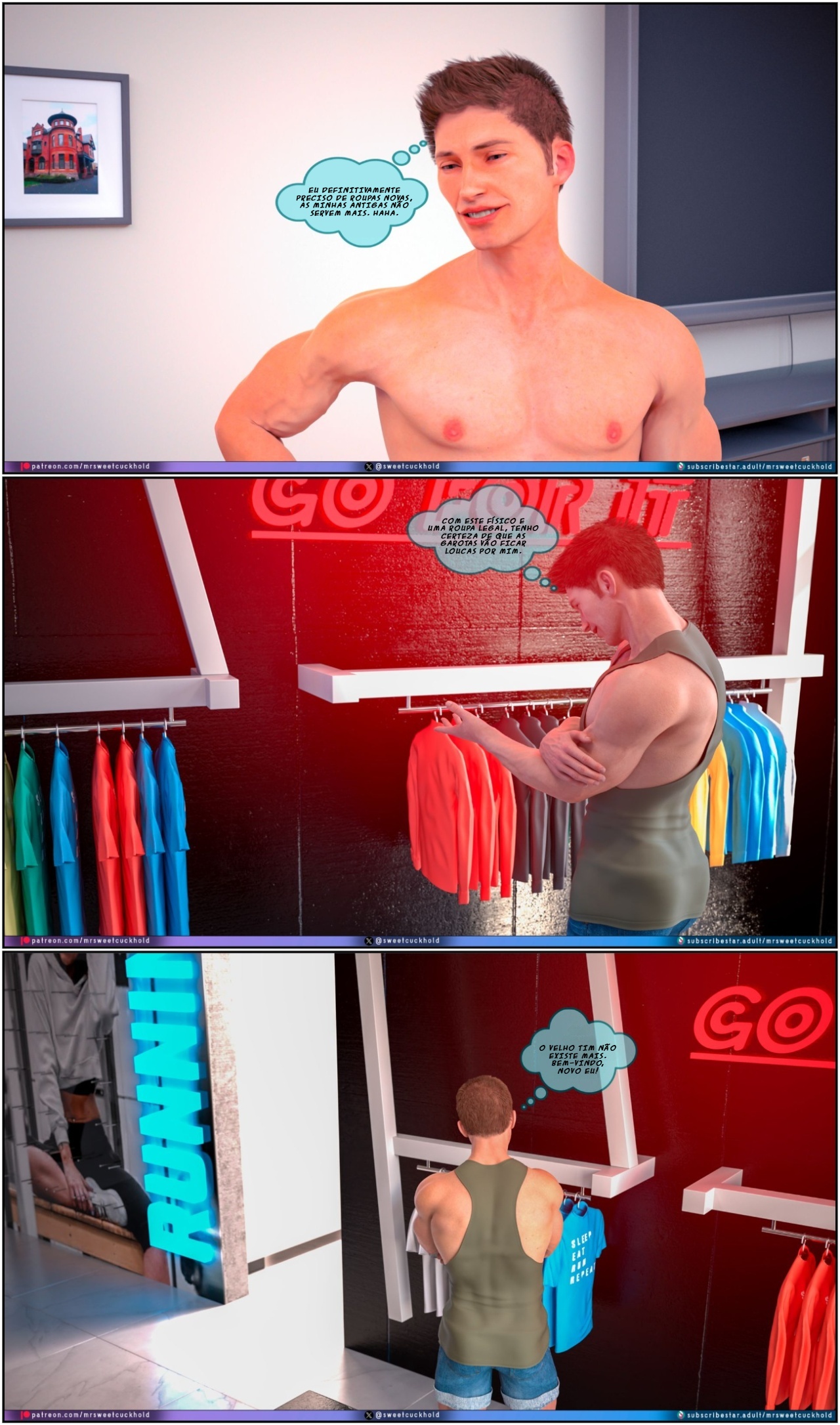 Much Bigger Than My boyfriend Part 6: Tim's Revenge Hentai pt-br 09