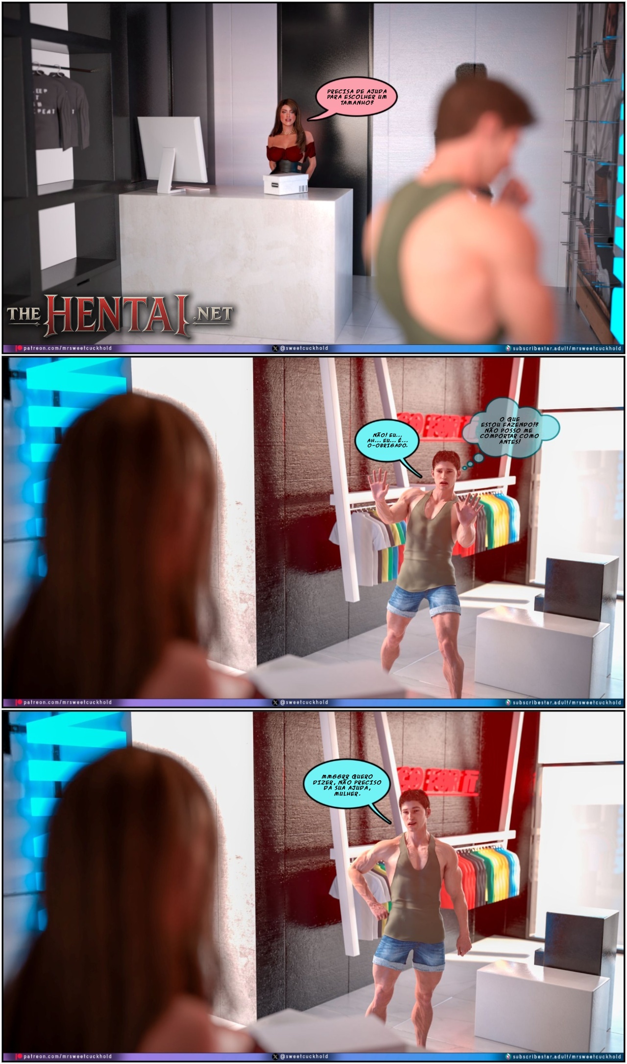 Much Bigger Than My boyfriend Part 6: Tim's Revenge Hentai pt-br 10