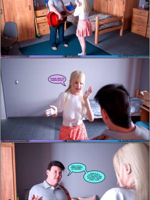 Much Bigger Than My Boyfriend Part 7: College Days Hentai pt-br 09