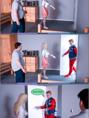 Much Bigger Than My Boyfriend Part 7: College Days Hentai pt-br 14