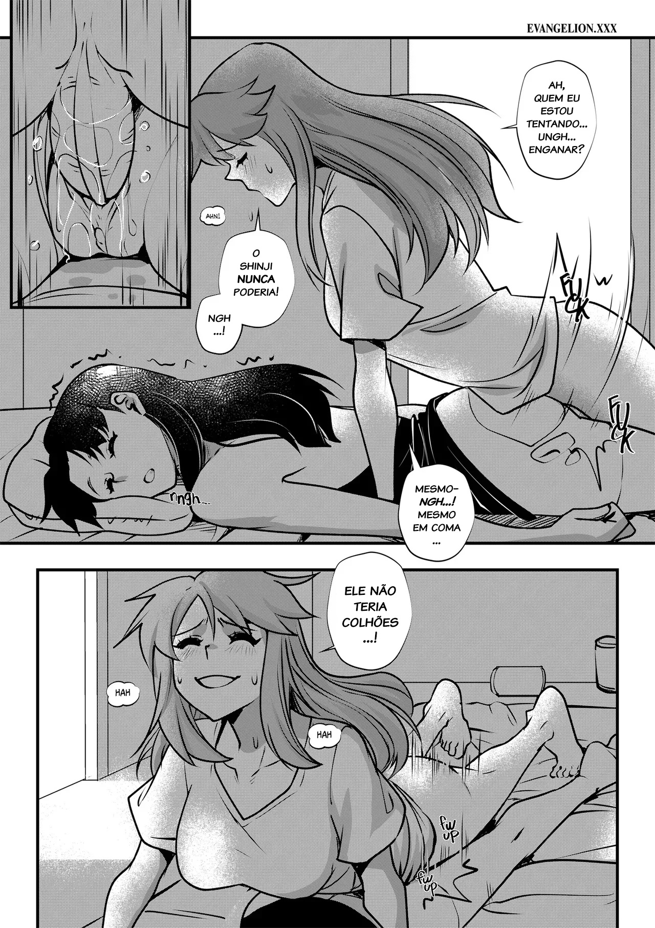 Neon Genital Evangelion Part 2 Hentai pt-br 05