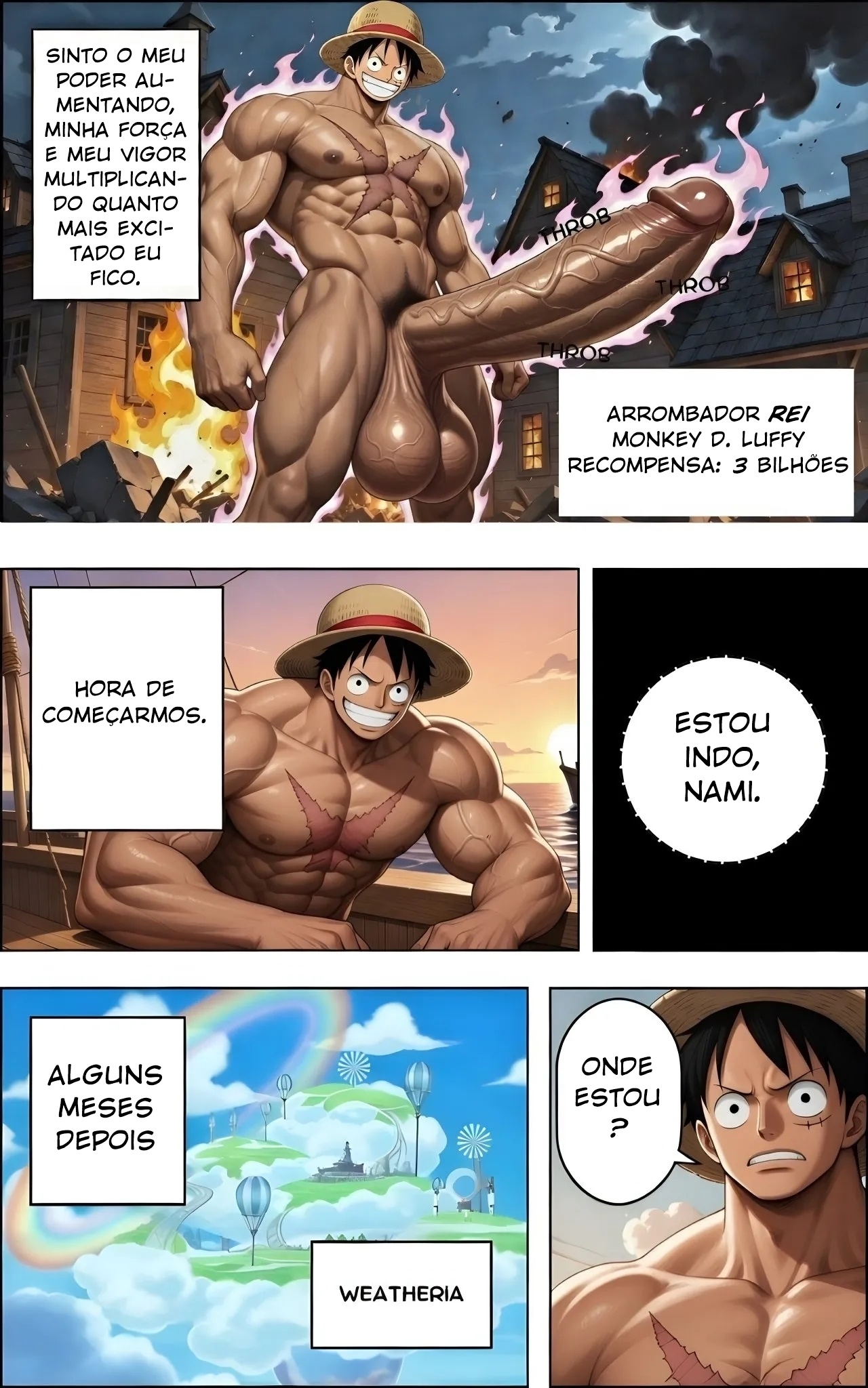 One Piece: KING PIECE Hentai pt-br 04