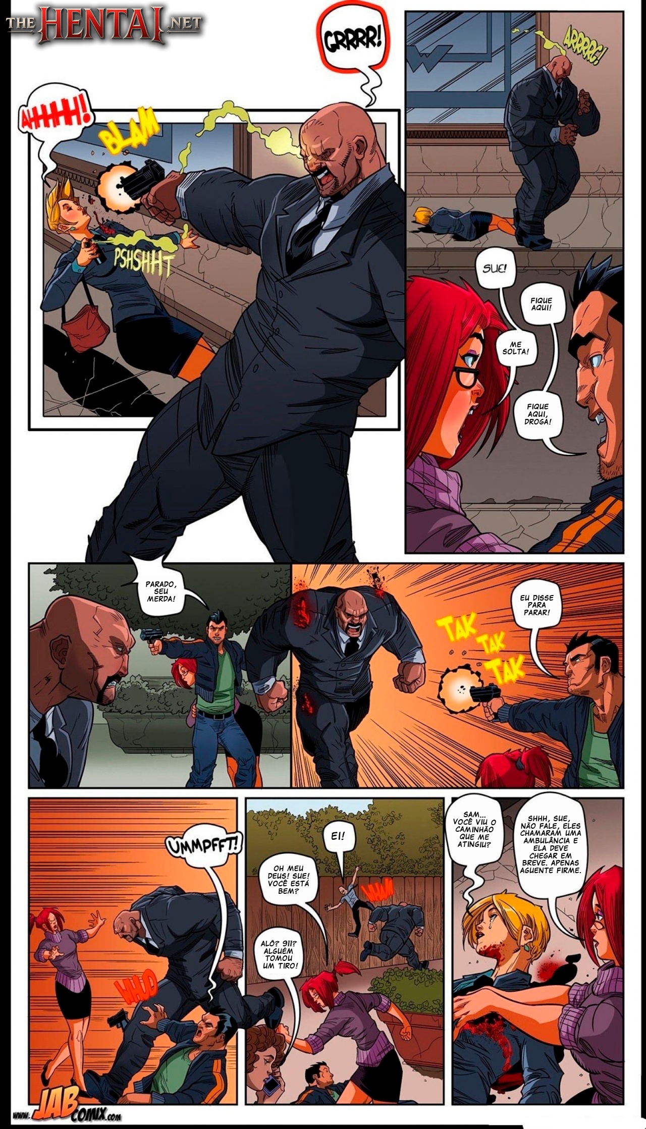 Red Angel By JABComix Part 2 Hentai pt-br 07