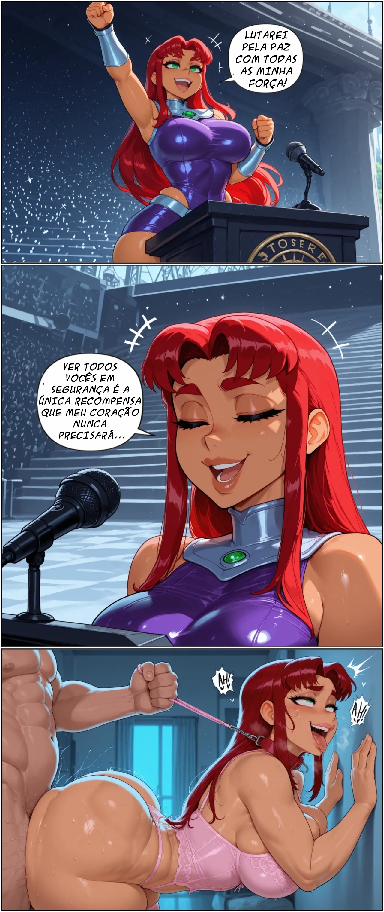 Starfire x BWC By FuyuBloom Hentai pt-br 02