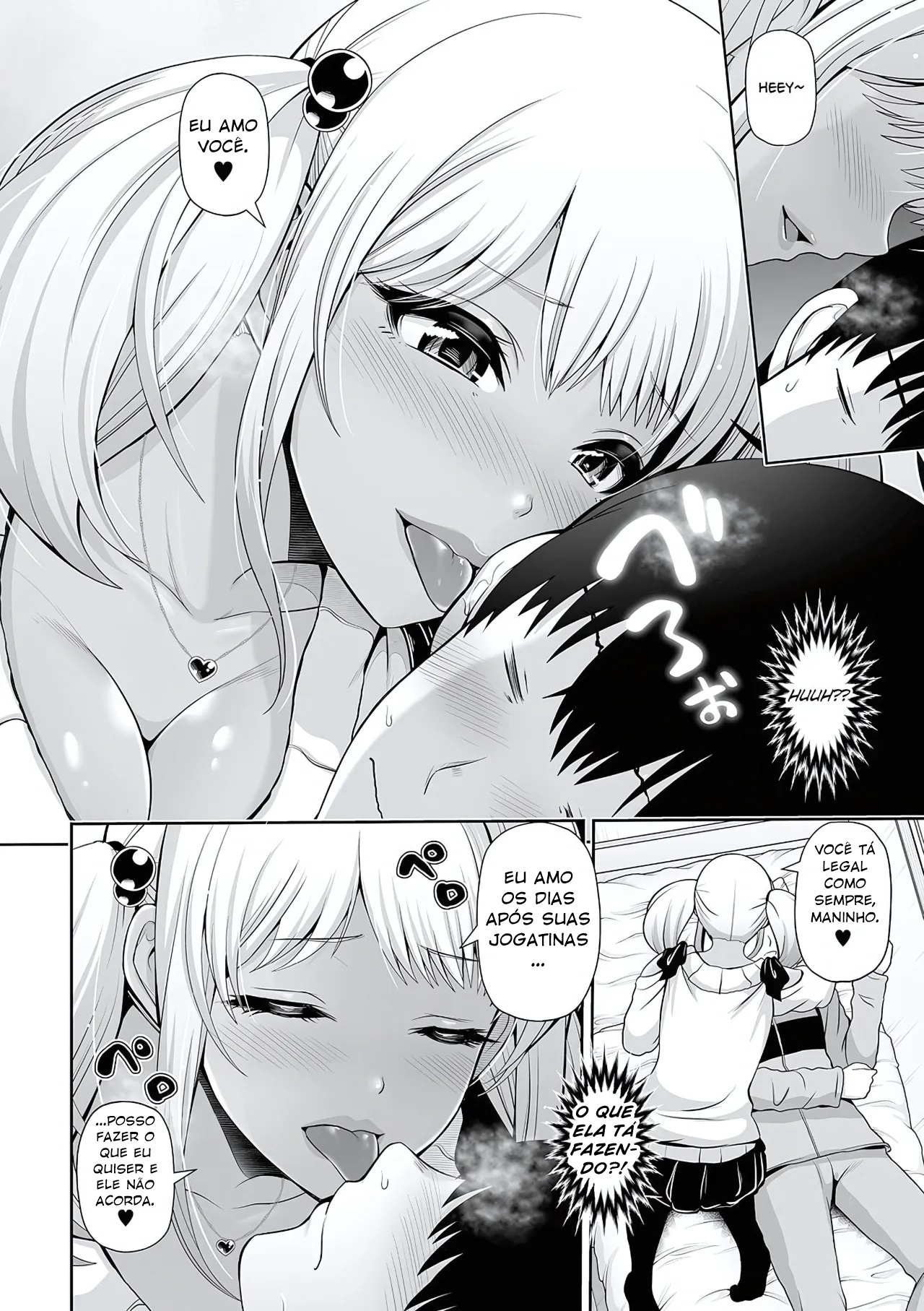 This Tanned Gyaru Only Has Eyes For You Part 7 Hentai pt-br 04