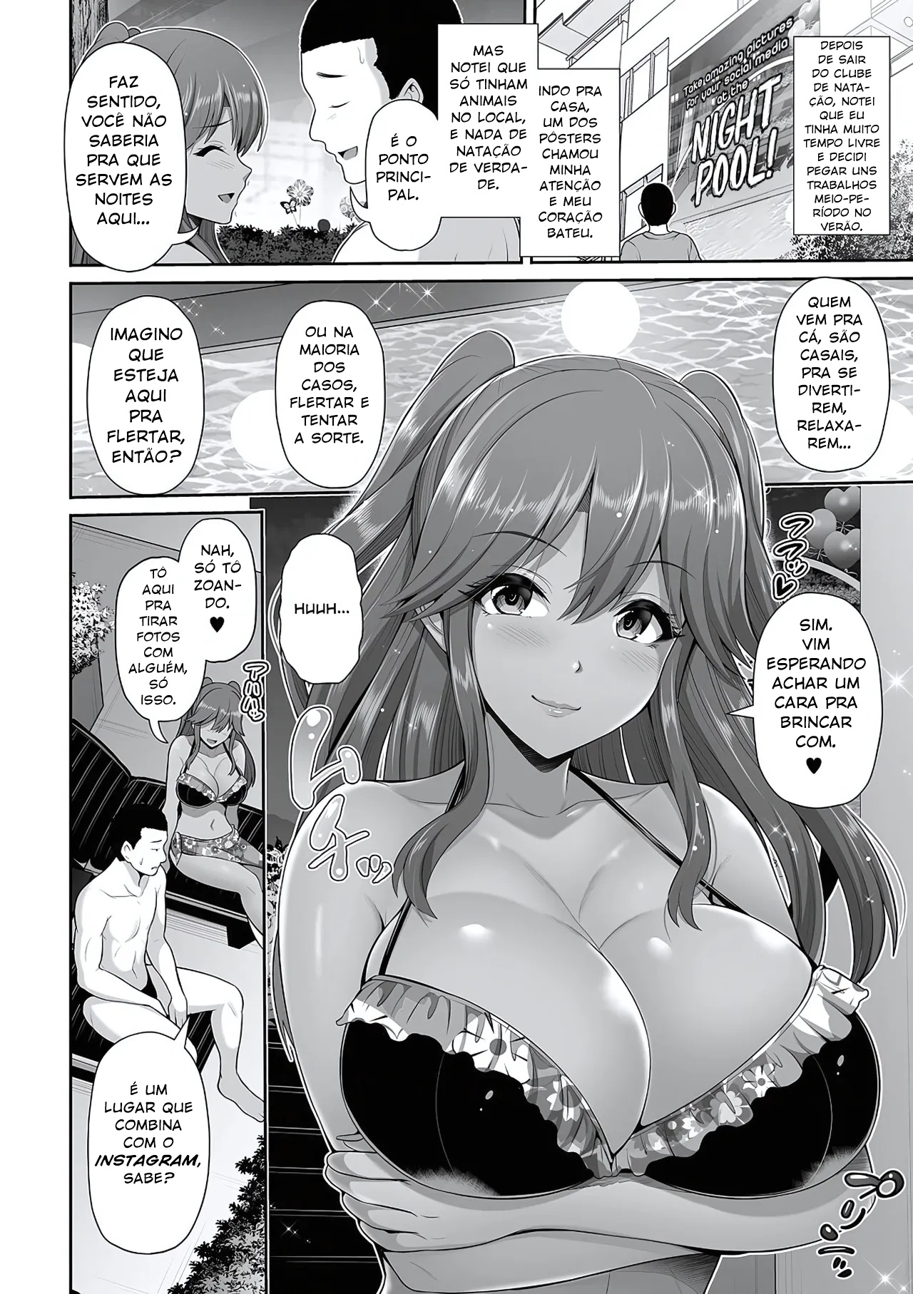 This Tanned Gyaru Only Has Eyes For You Part 9 Hentai pt-br 02