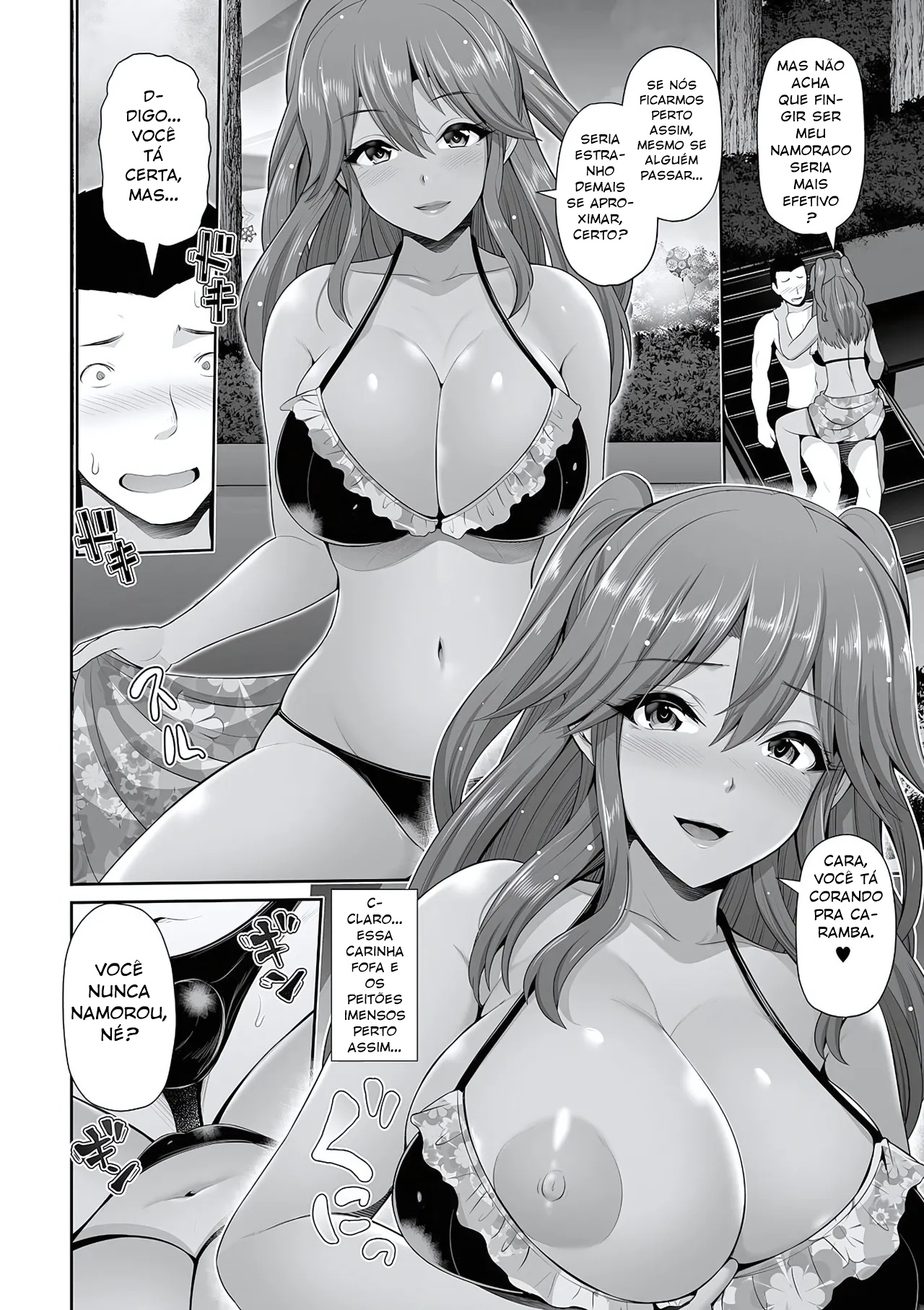 This Tanned Gyaru Only Has Eyes For You Part 9 Hentai pt-br 04