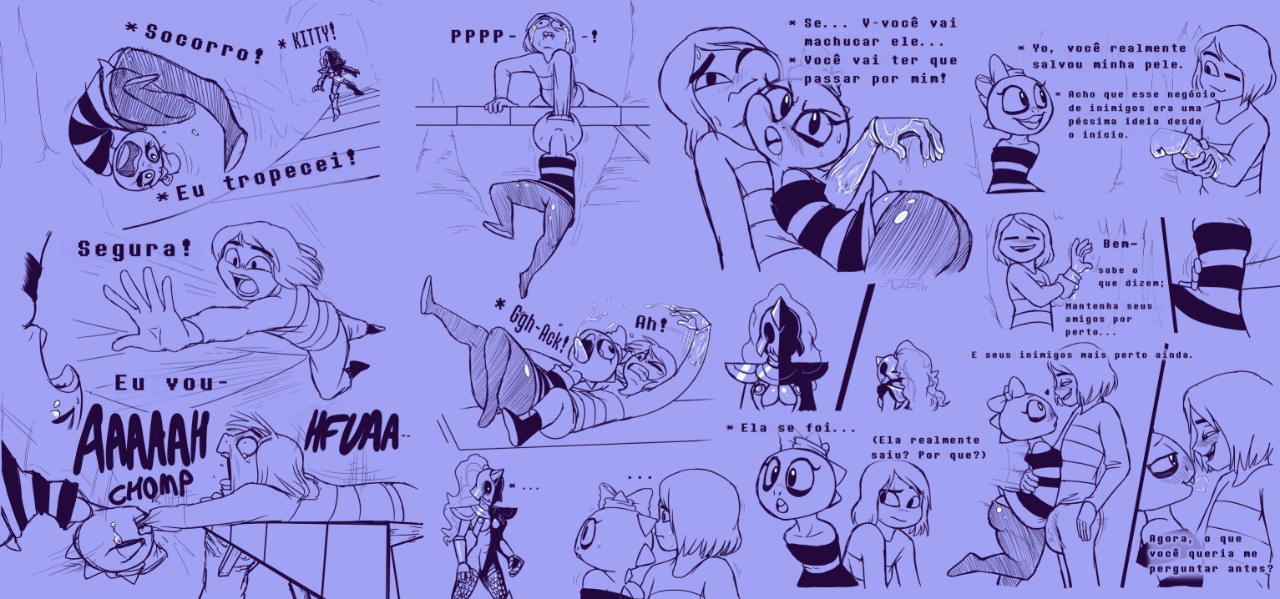 Under(her)tail: Monster-Girl Edition Part 3 Hentai pt-br 18