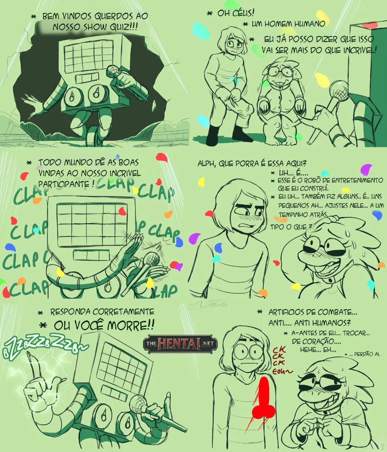 Under(her)tail: Monster-Girl Edition Part 4 Hentai pt-br 04