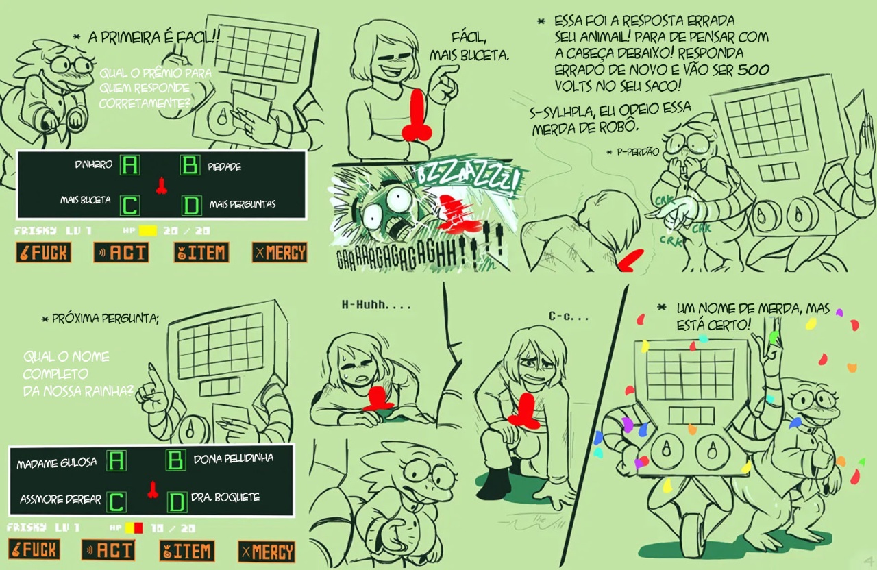 Under(her)tail: Monster-Girl Edition Part 4 Hentai pt-br 05