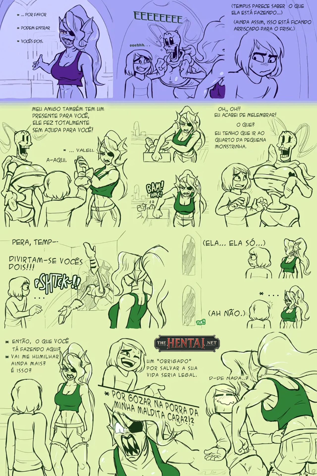 Under(her)tail: Monster-Girl Edition Part 4 Hentai pt-br 10