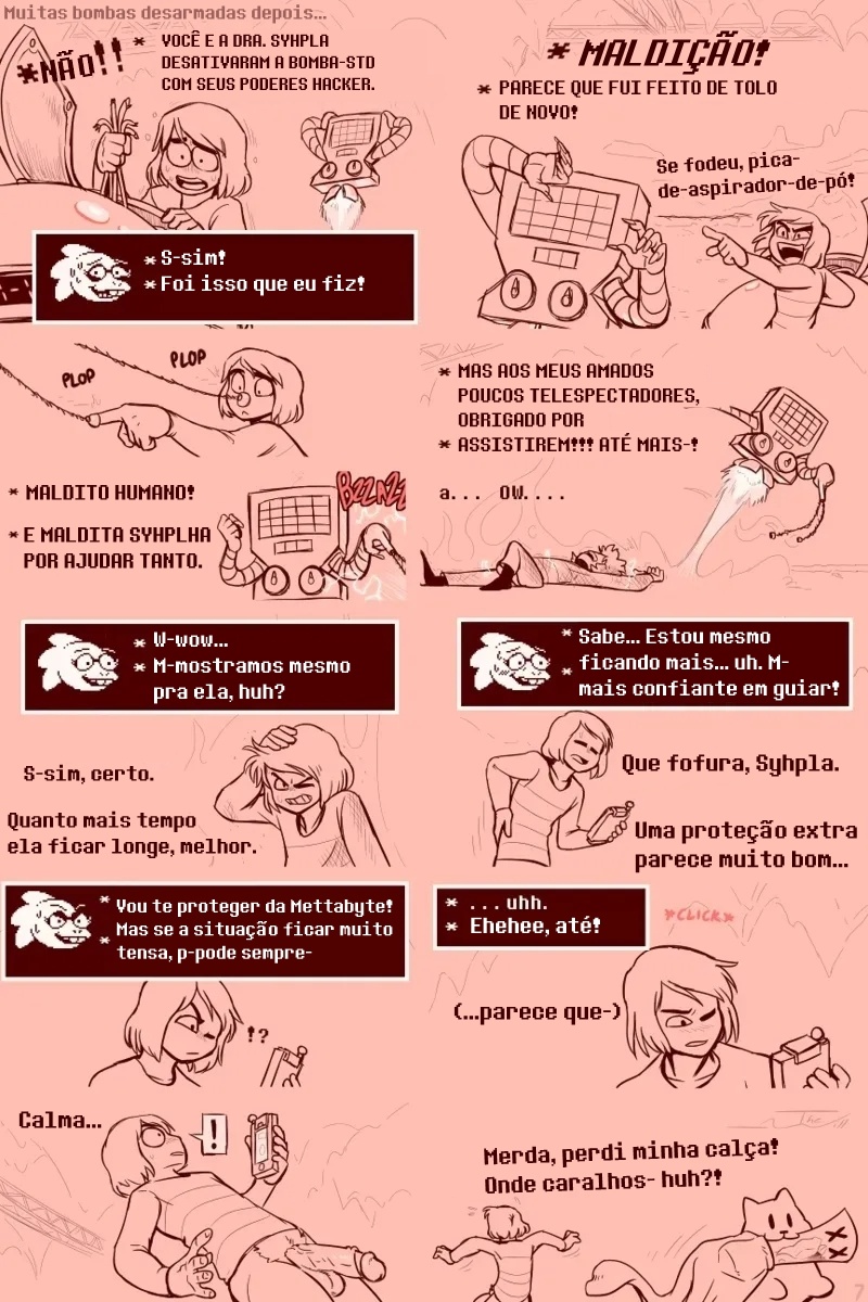 Under(her)tail: Monster-Girl Edition Part 5 Hentai pt-br 08