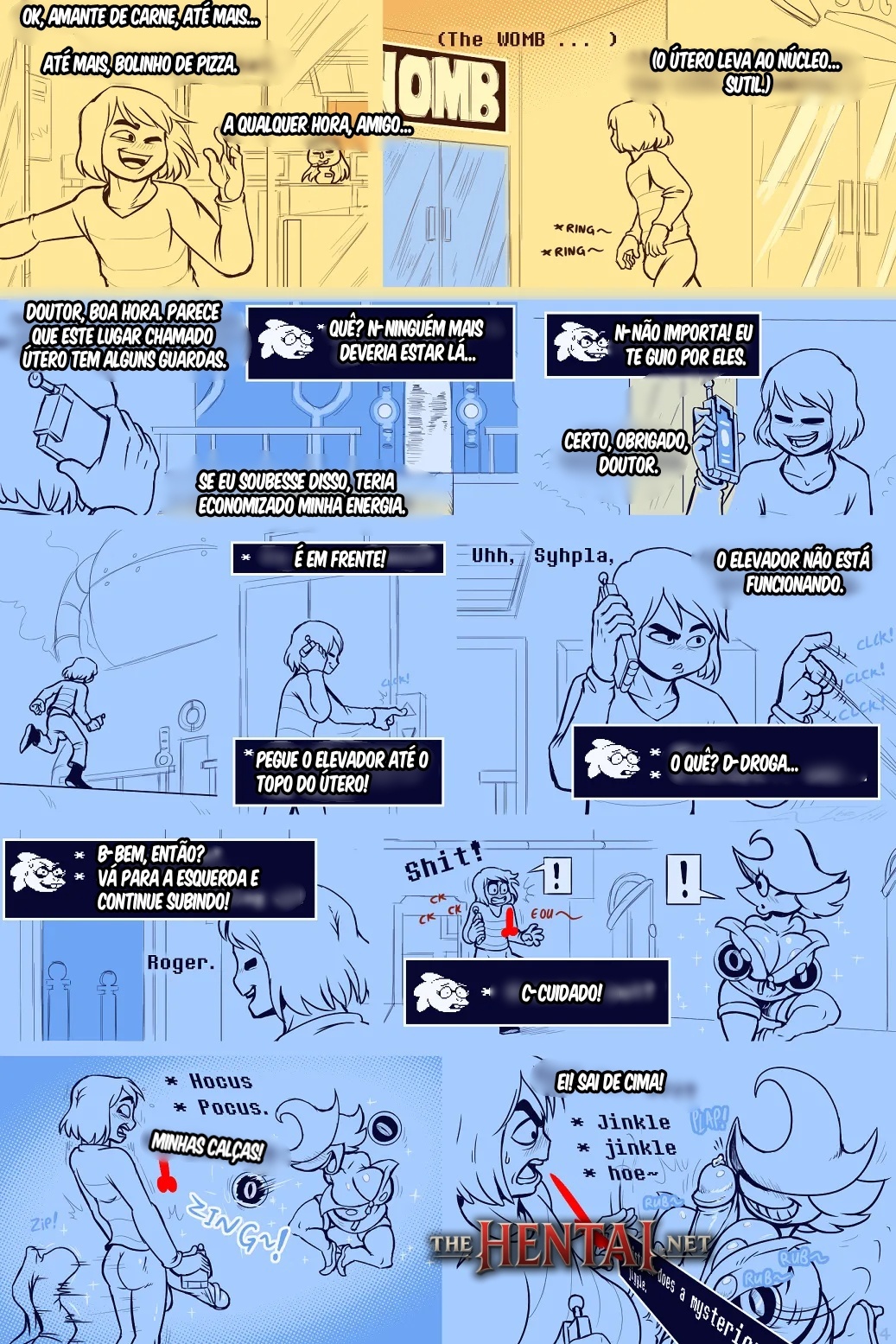 Under(her)tail: Monster-Girl Edition Part 6 Hentai pt-br 05