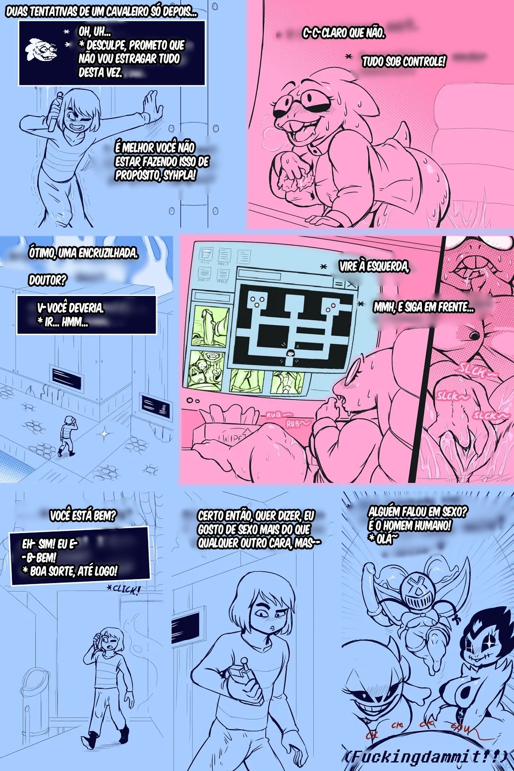 Under(her)tail: Monster-Girl Edition Part 6 Hentai pt-br 07