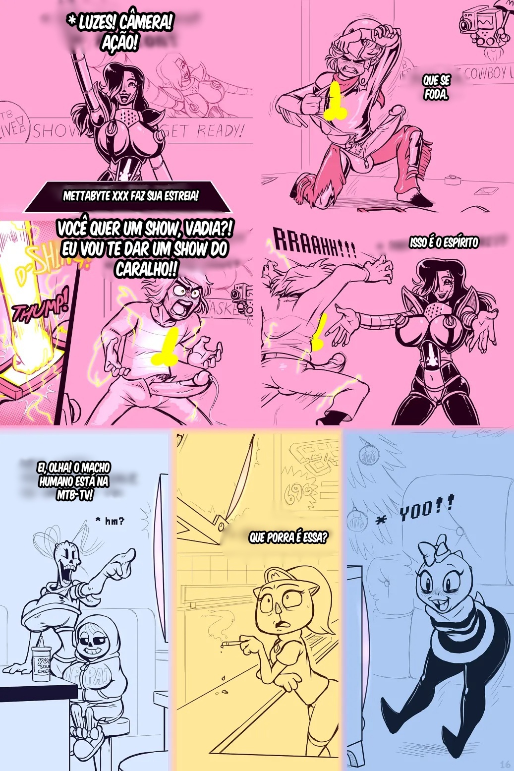 Under(her)tail: Monster-Girl Edition Part 6 Hentai pt-br 17