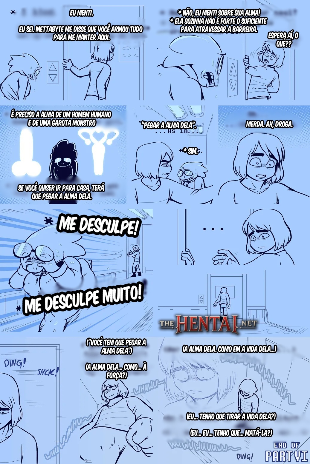 Under(her)tail: Monster-Girl Edition Part 6 Hentai pt-br 24