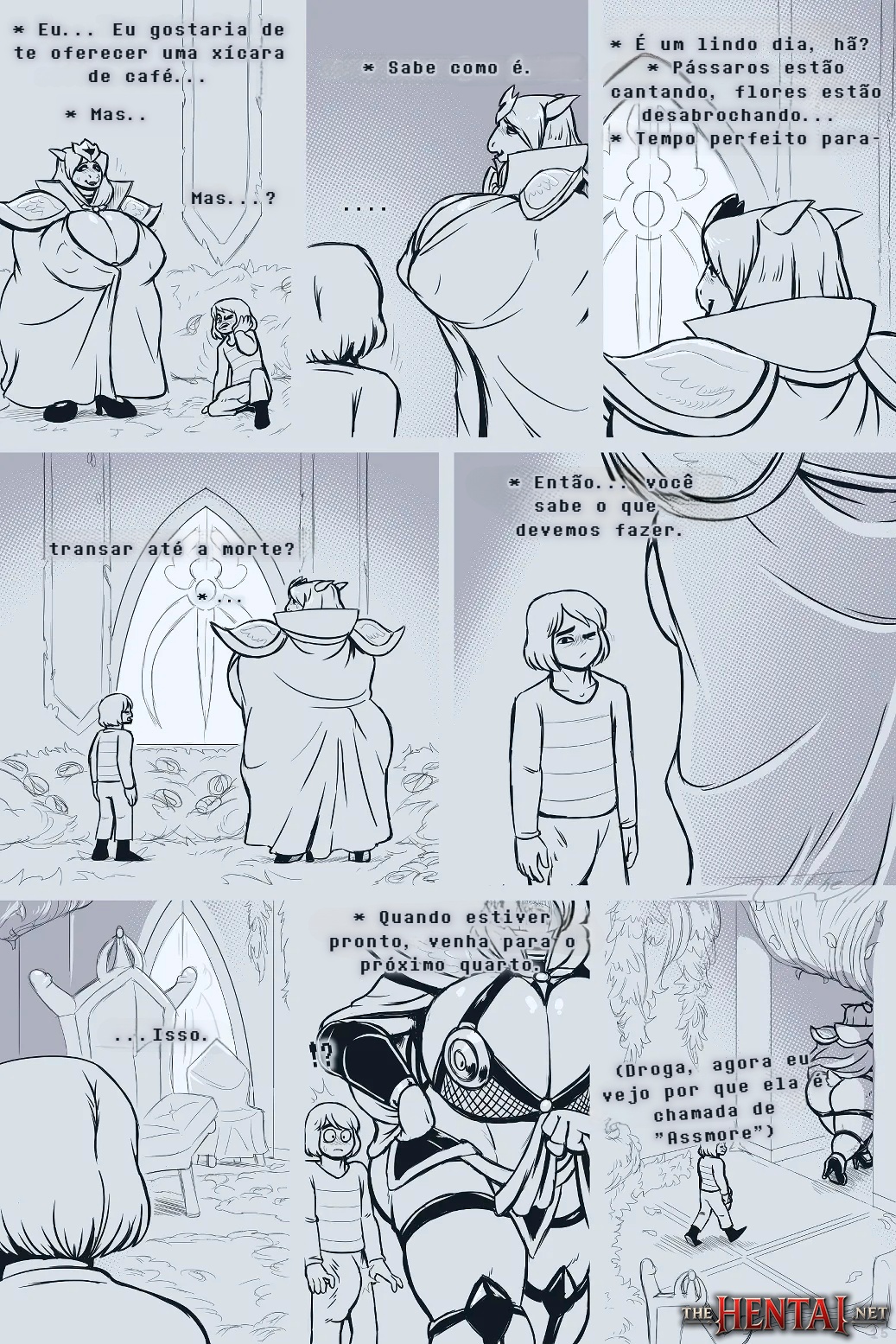 Under(her)tail: Monster-Girl Edition Part 7 Hentai pt-br 16