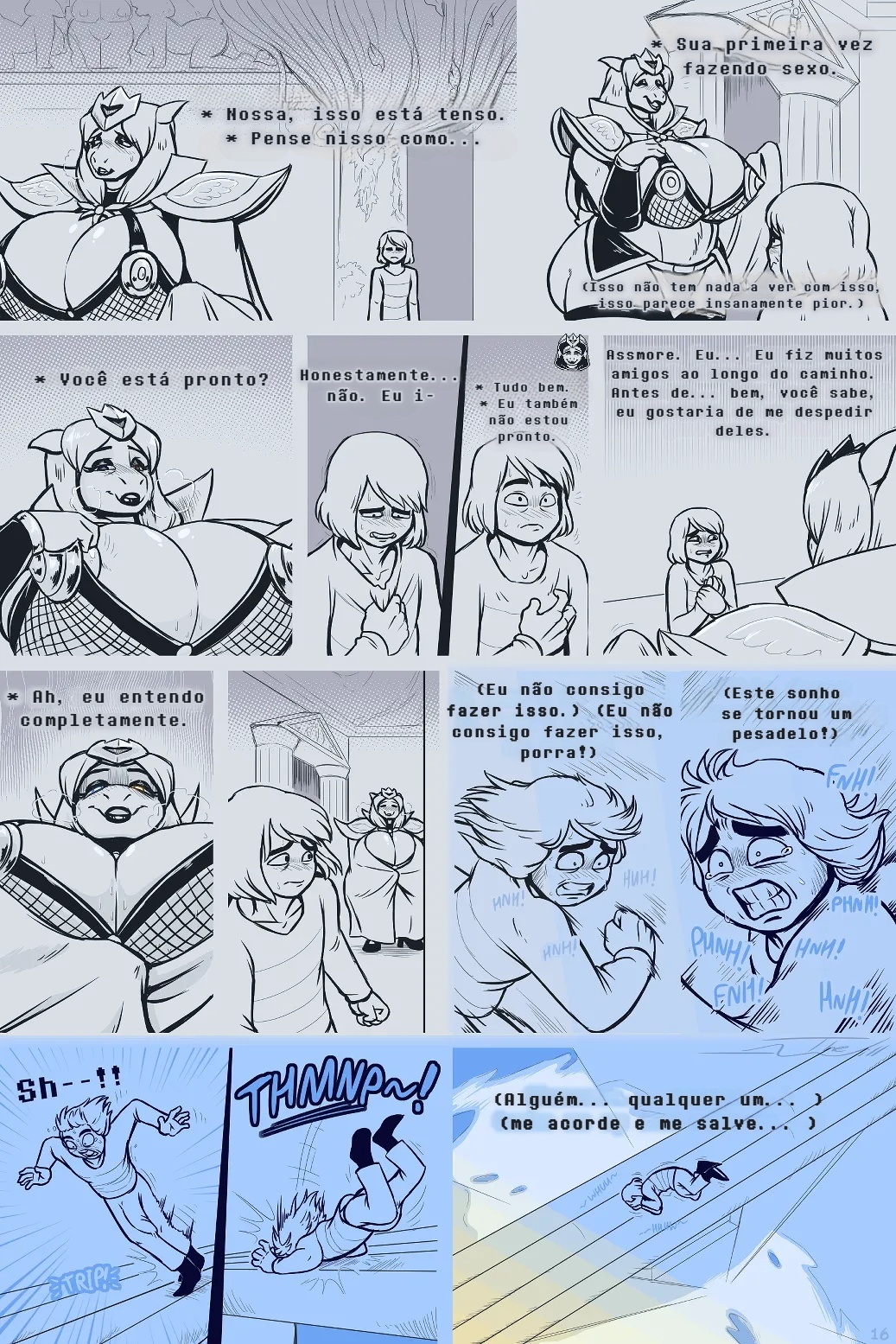 Under(her)tail: Monster-Girl Edition Part 7 Hentai pt-br 17