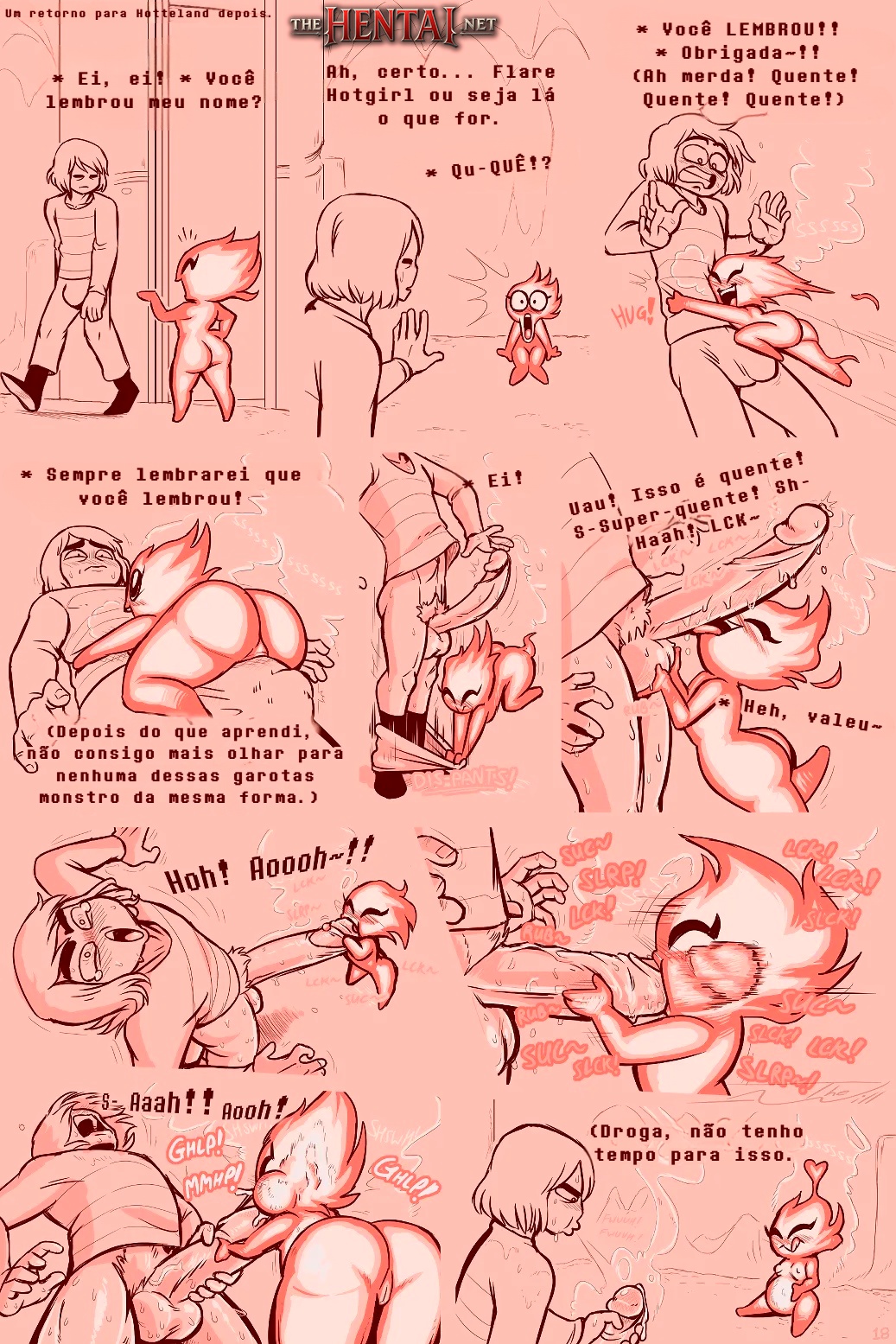 Under(her)tail: Monster-Girl Edition Part 7 Hentai pt-br 19