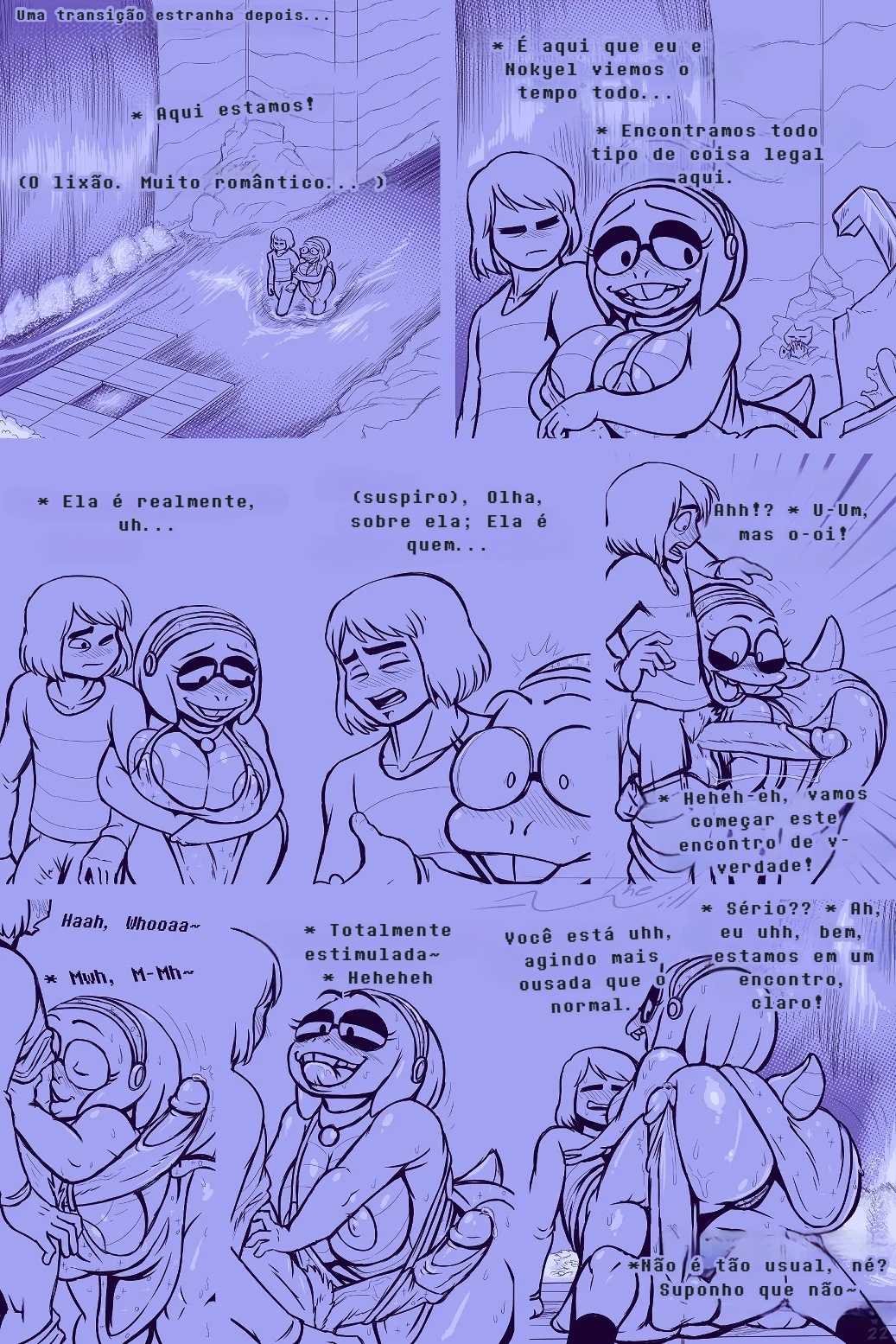Under(her)tail: Monster-Girl Edition Part 7 Hentai pt-br 23