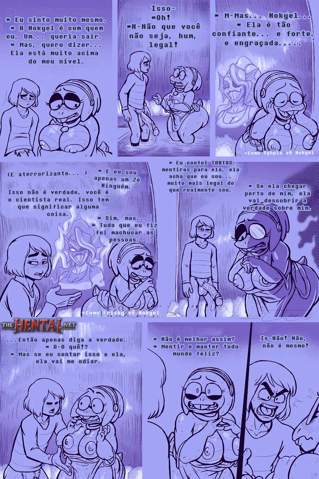 Under(her)tail: Monster-Girl Edition Part 7 Hentai pt-br 25