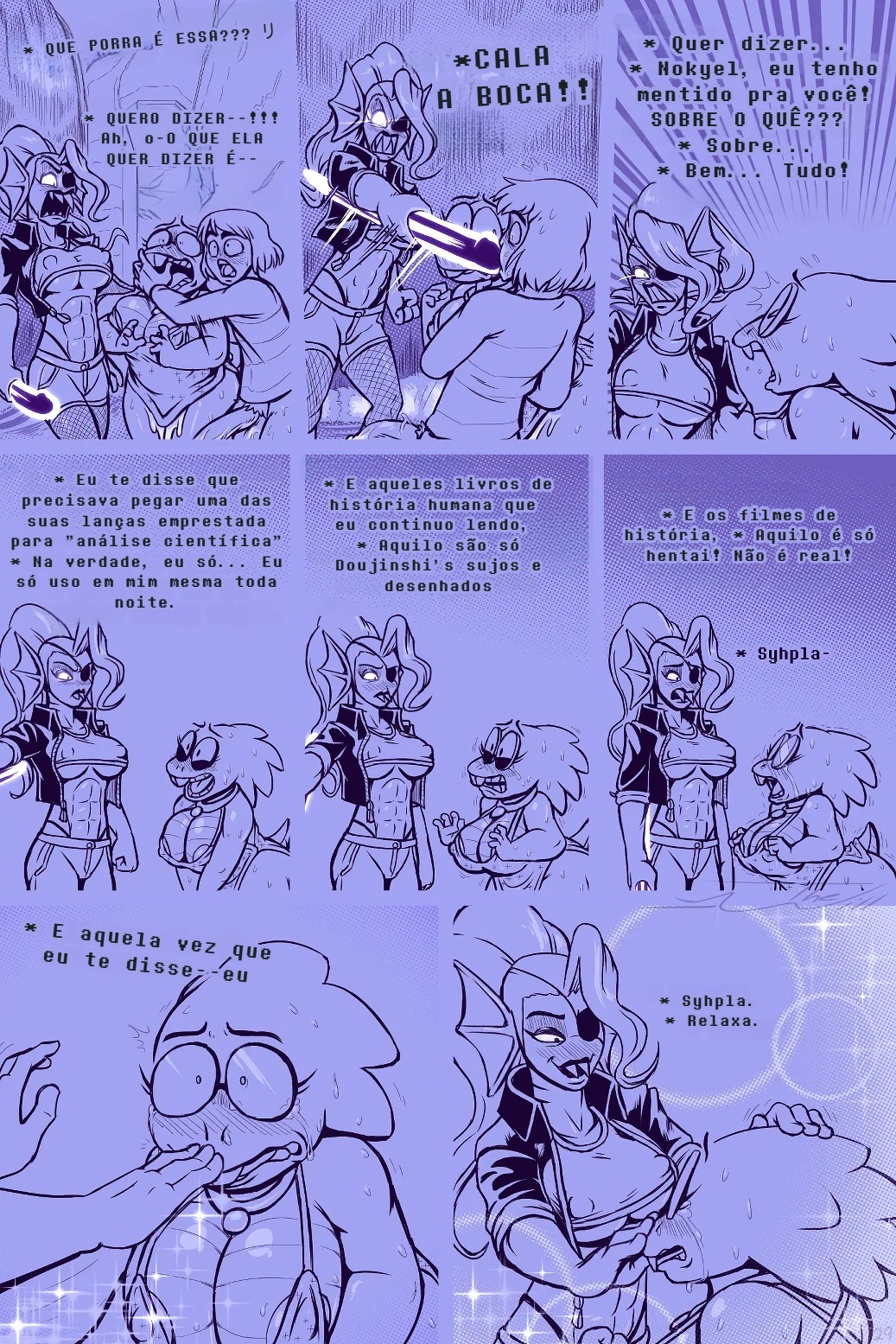 Under(her)tail: Monster-Girl Edition Part 7 Hentai pt-br 30