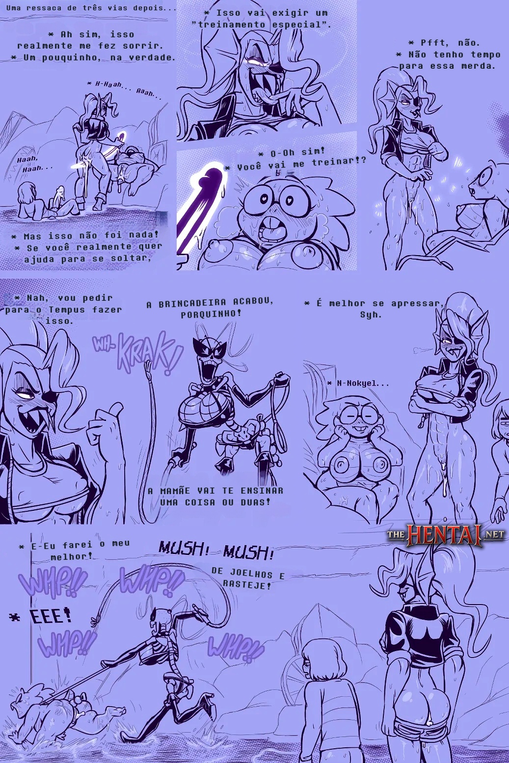 Under(her)tail: Monster-Girl Edition Part 7 Hentai pt-br 34