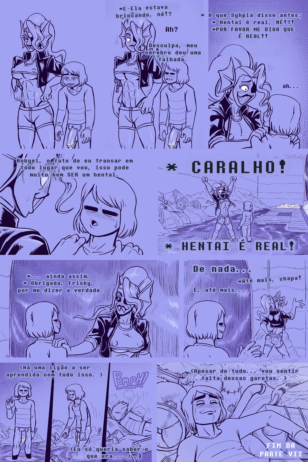 Under(her)tail: Monster-Girl Edition Part 7 Hentai pt-br 35