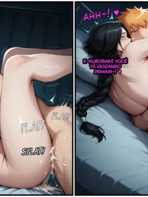 Unohana Retsu x Ichigo Kurosaki Hentai pt-br 06